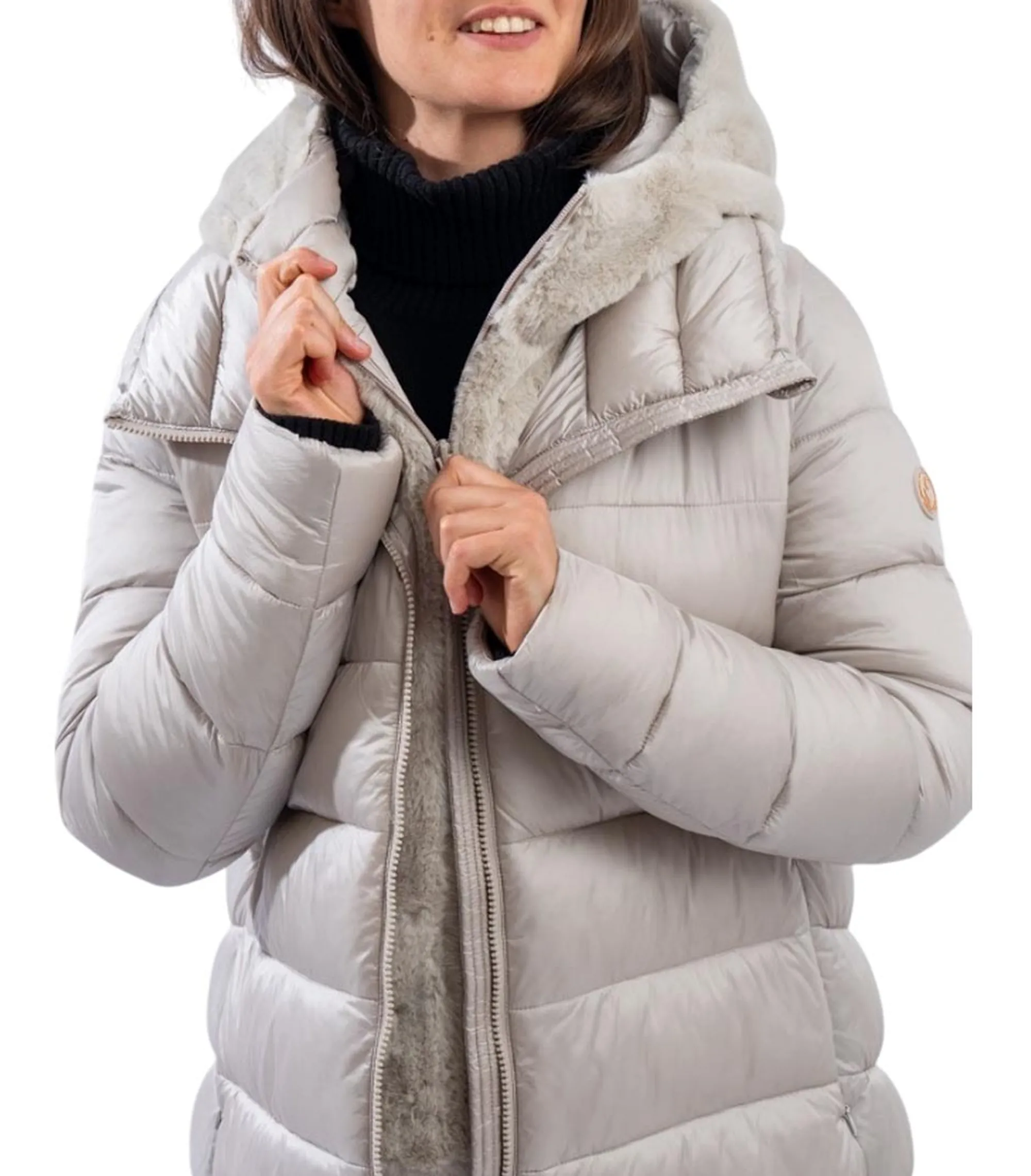 Save The Duck Piumino Matilda Beige D40280Wjade21 160615