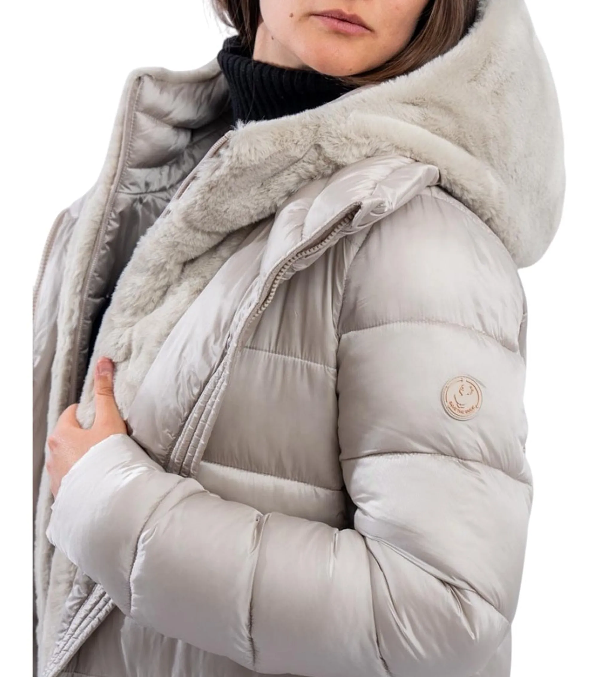 Save The Duck Piumino Matilda Beige D40280Wjade21 160616