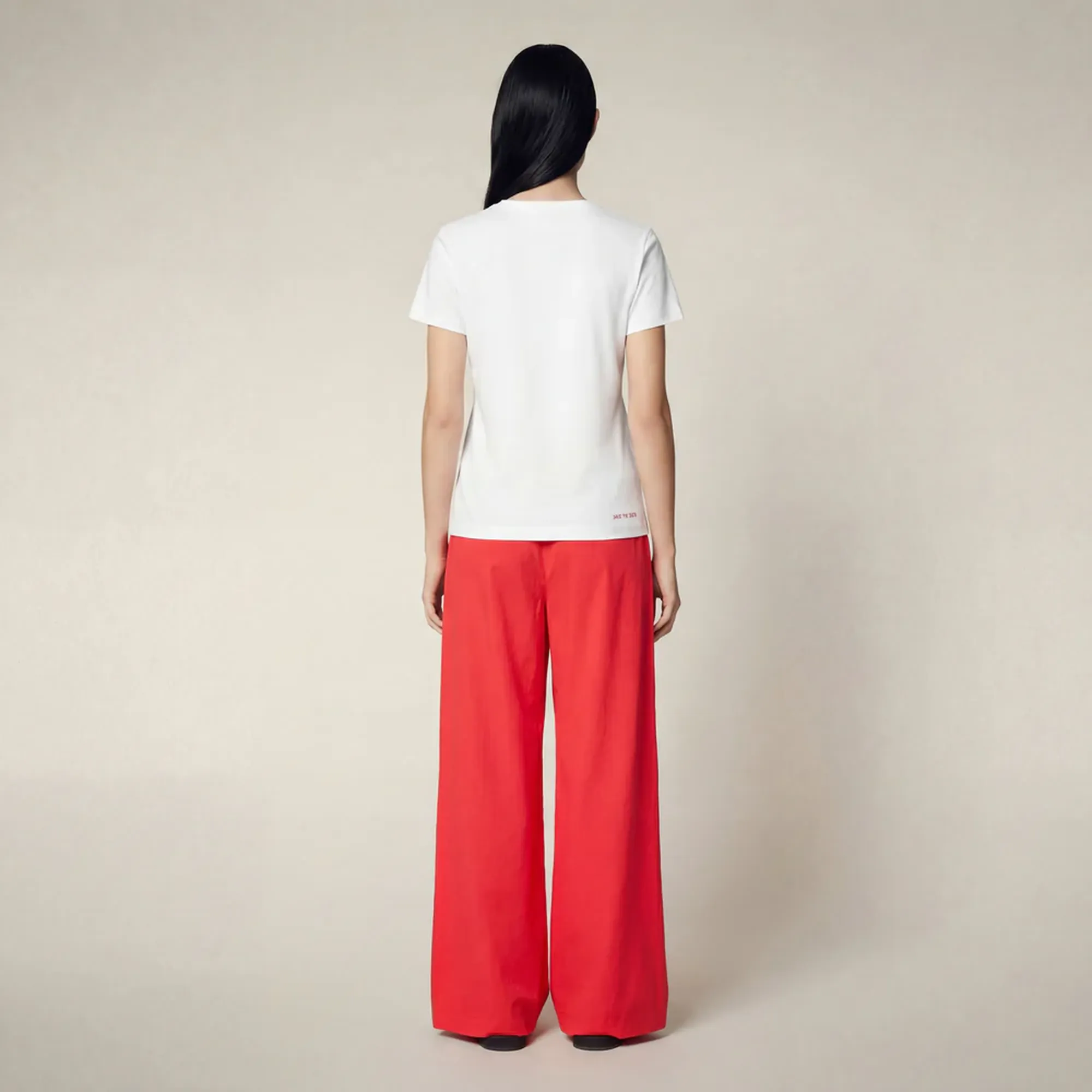 Save The Duck B'T-Shirt Annabeth' White Dt1201Wbesy22 180314