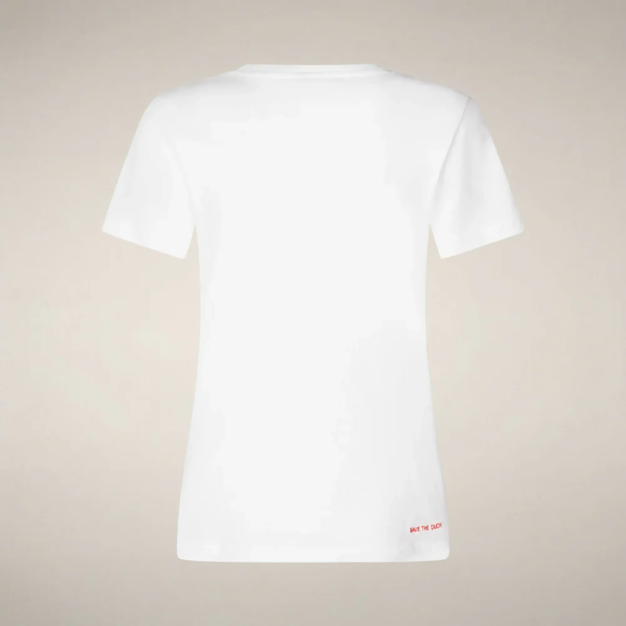 Save The Duck B'T-Shirt Annabeth' White Dt1201Wbesy22 180316