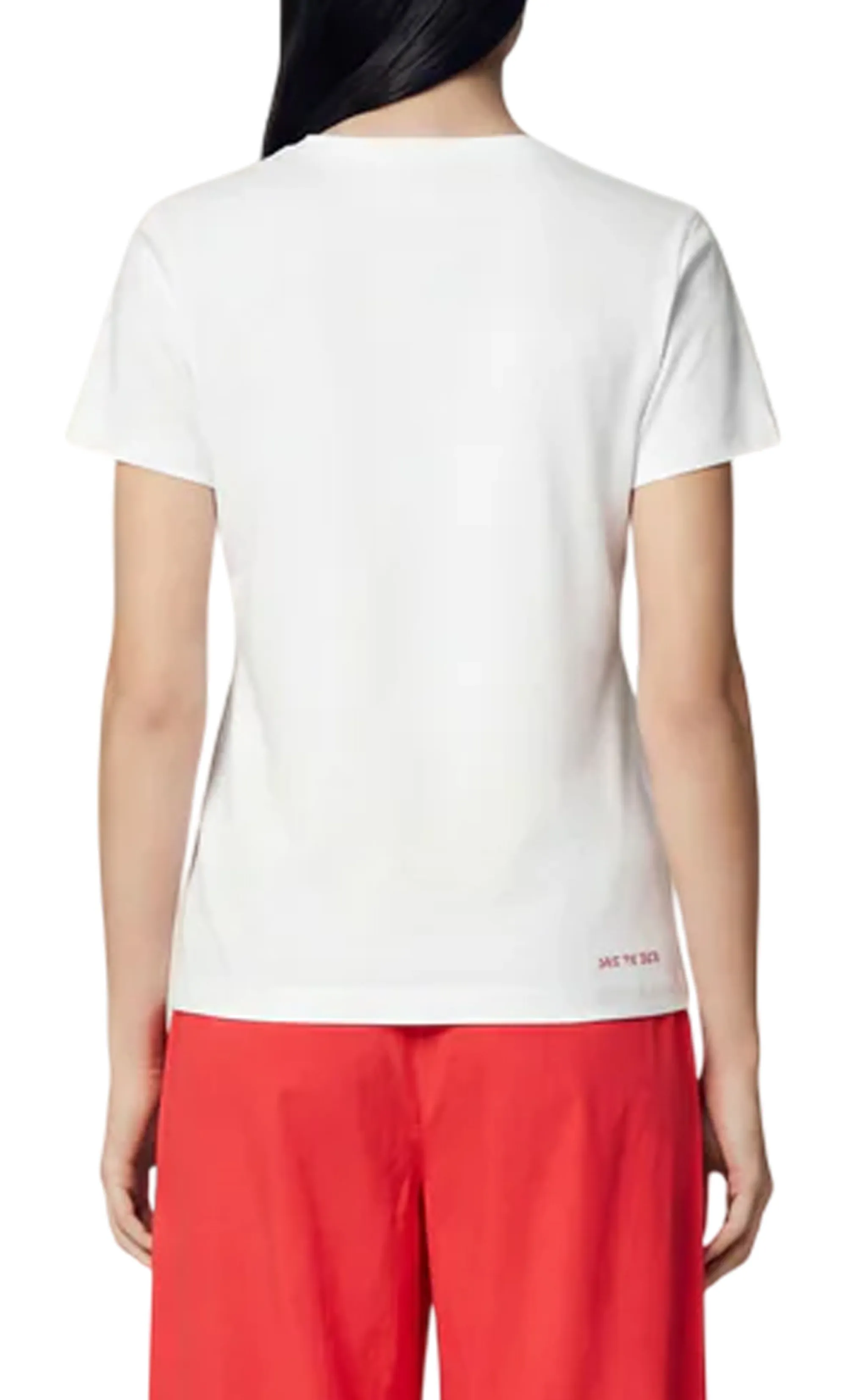 Save The Duck T-Shirt Annabeth Bianco Dt1201Wbesy22 180979