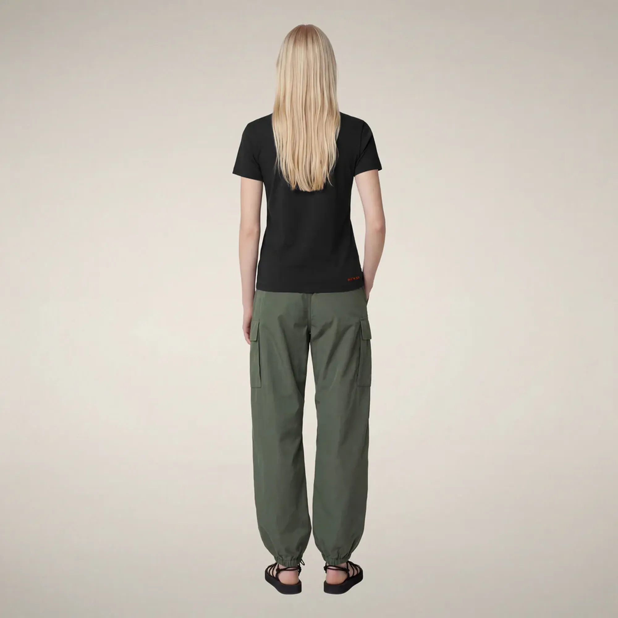 Save The Duck B'T-Shirt Annabeth' Black Dt1201Wbesy22 180319