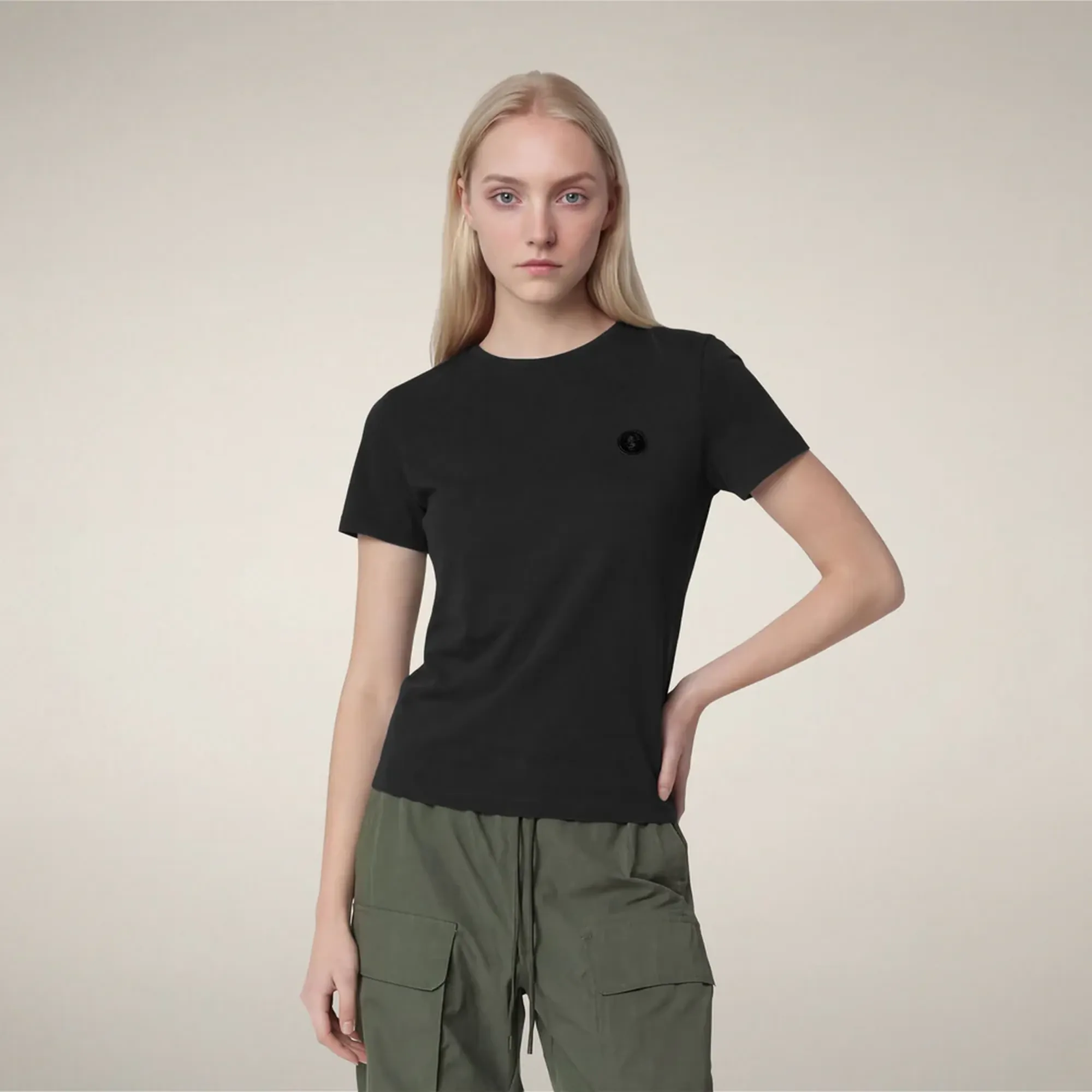 Save The Duck B'T-Shirt Annabeth' Black Dt1201Wbesy22 180322