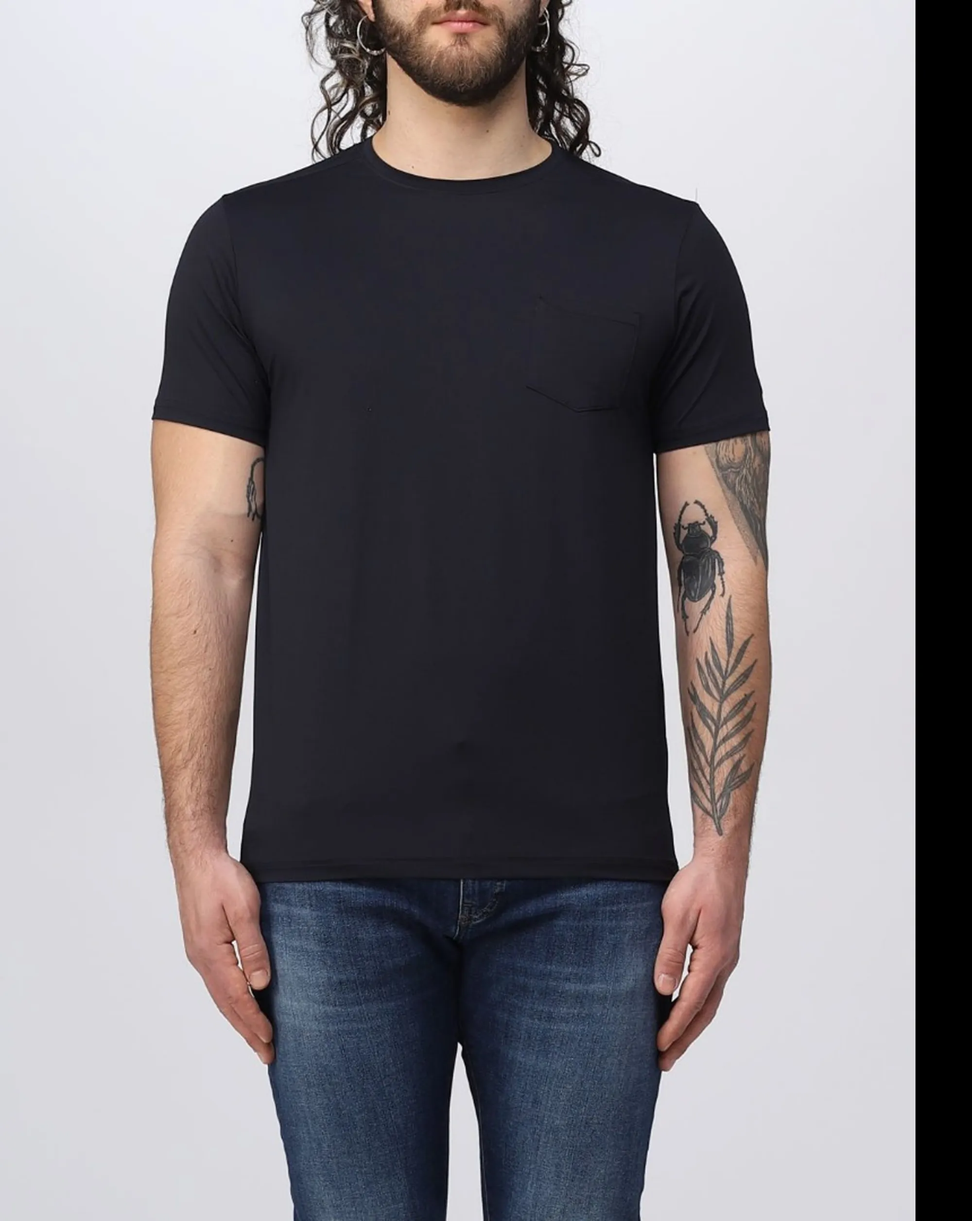 Save The Duck B'T-Shirt Chicago' Blu Dt0022Mlome22 180255