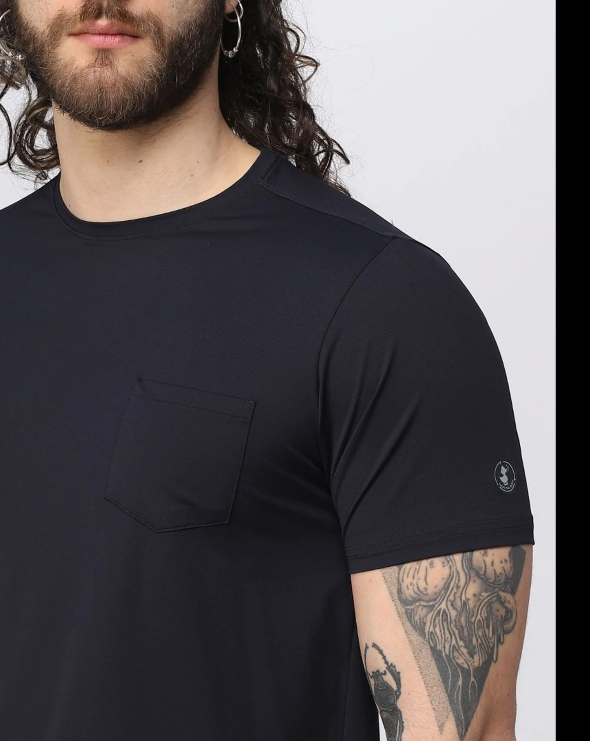 Save The Duck B'T-Shirt Chicago' Blu Dt0022Mlome22 180256