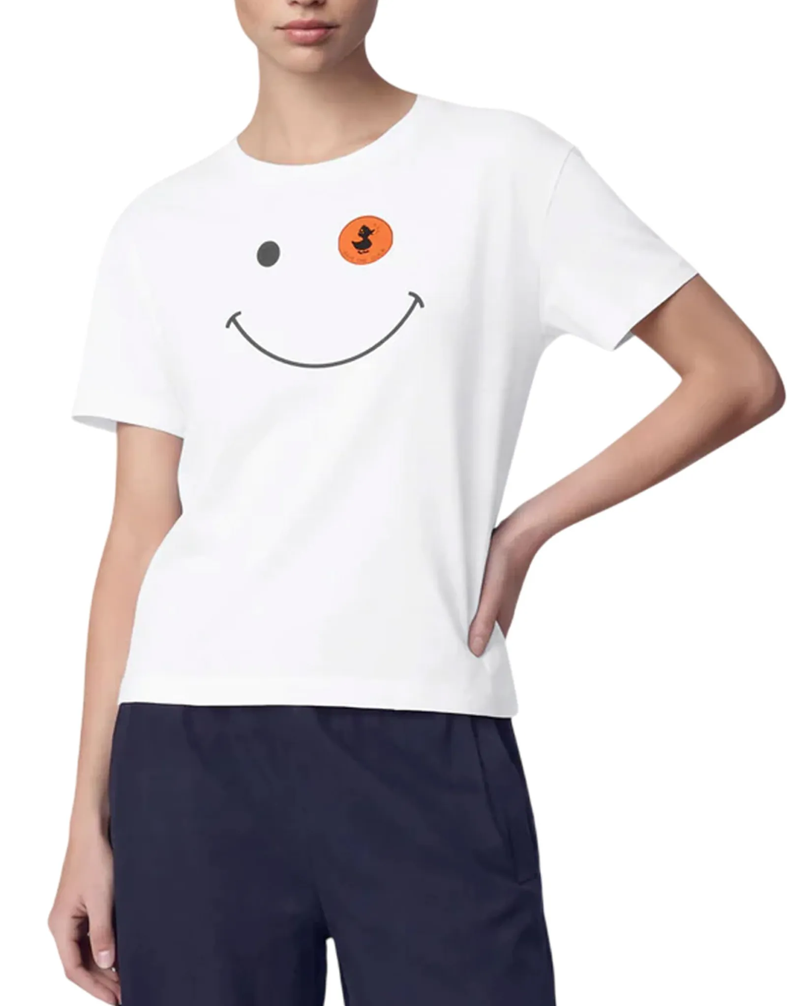 Save The Duck T-Shirt Gilma Bianco Dt1206Wbesy22 180993