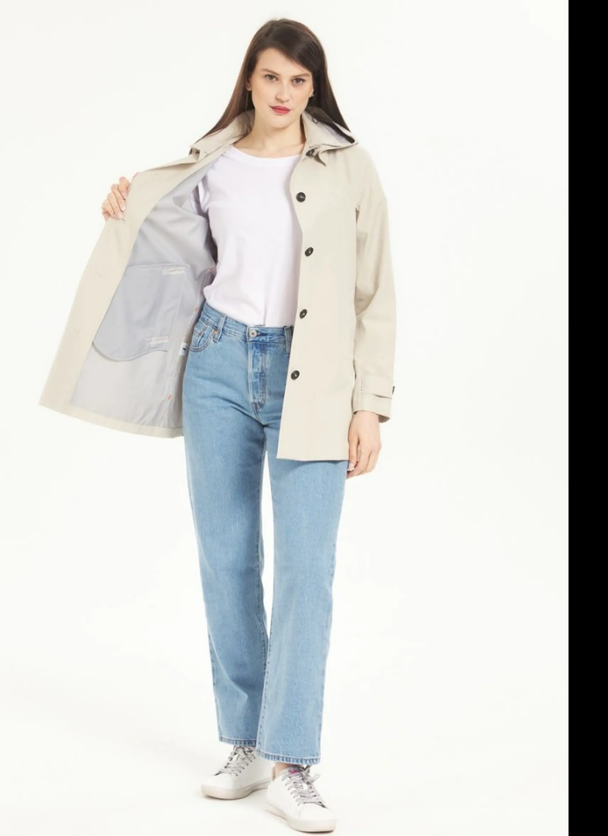 Save The Duck Trench April Beige D42250Wgrin22 174547