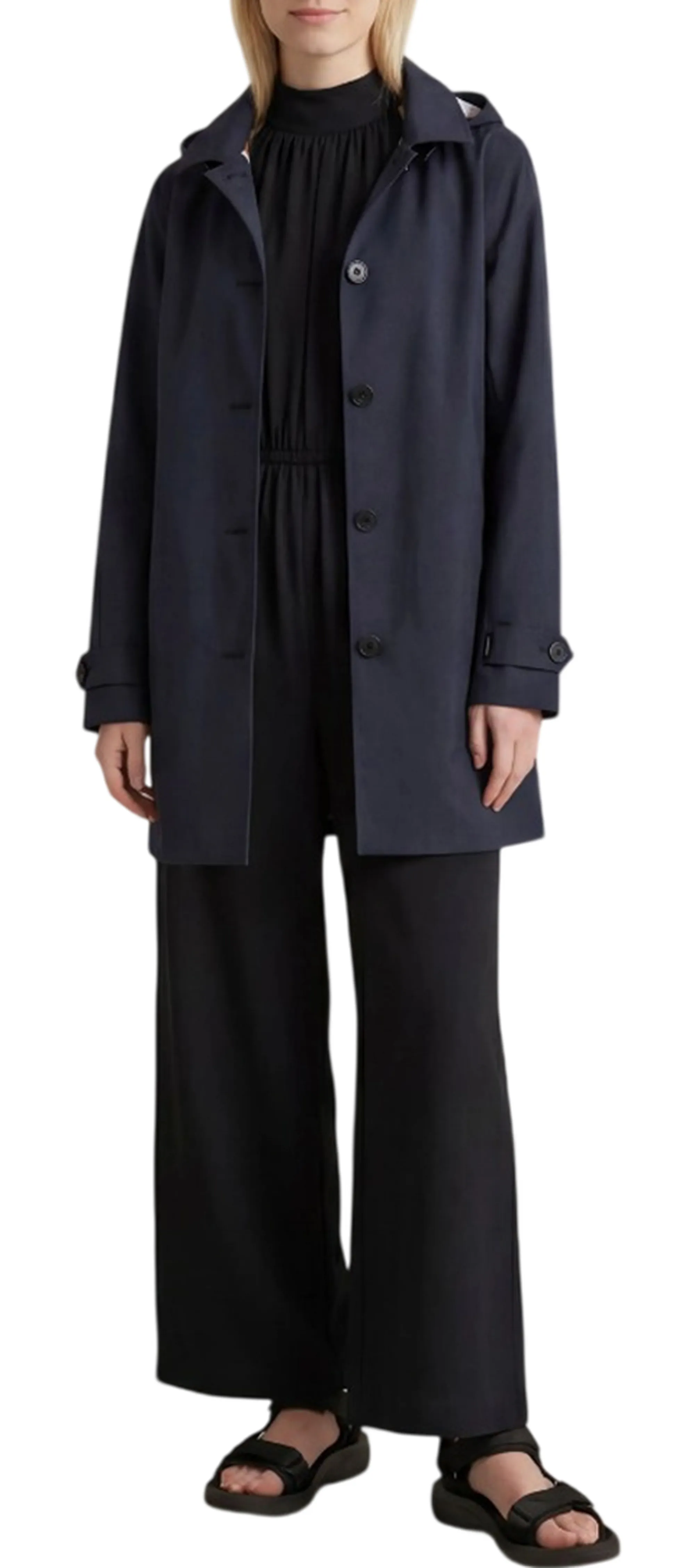 Save The Duck B'Trench April' Blu D42250Wgrin22 175685