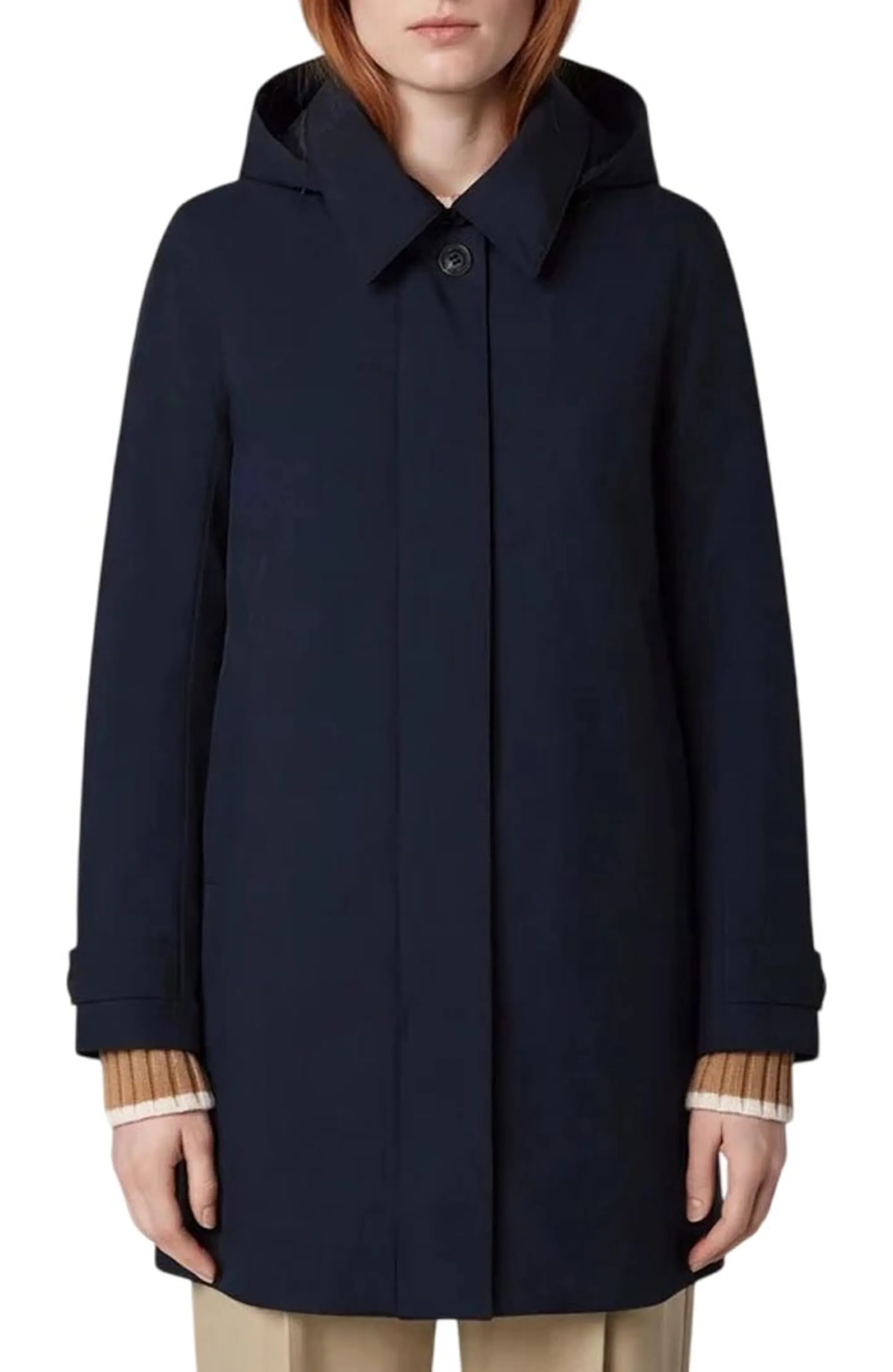 Save The Duck Trench Embie Blu D42023Wgrin23 198787