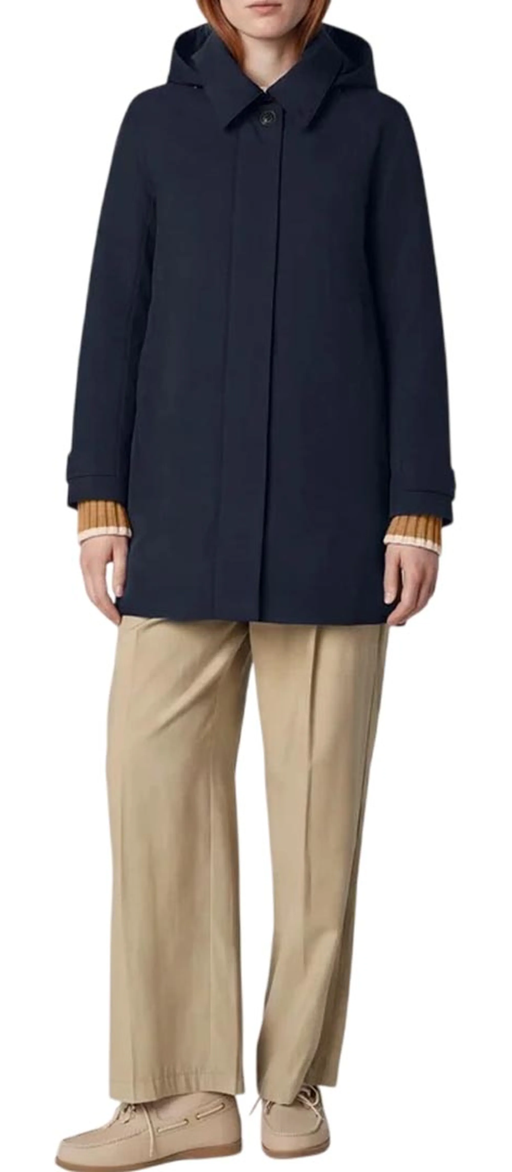 Save The Duck Trench Embie Blu D42023Wgrin23 198791