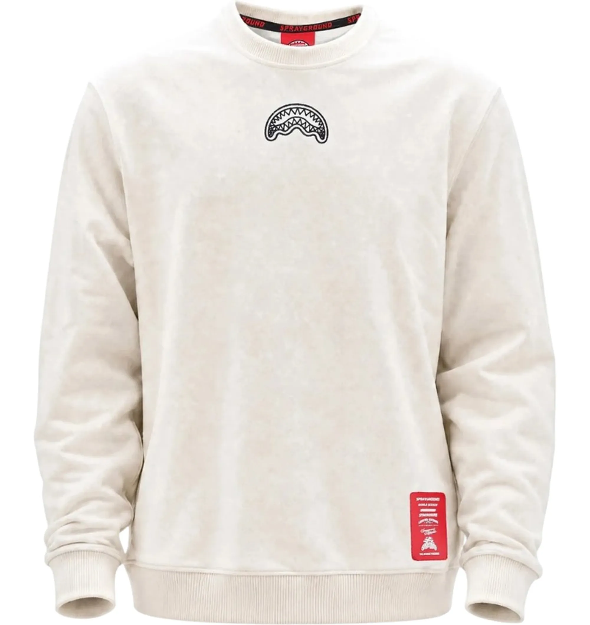 Sprayground B'All The Sprayground Regular Crewneck' Ivory Sp938Givo 188832