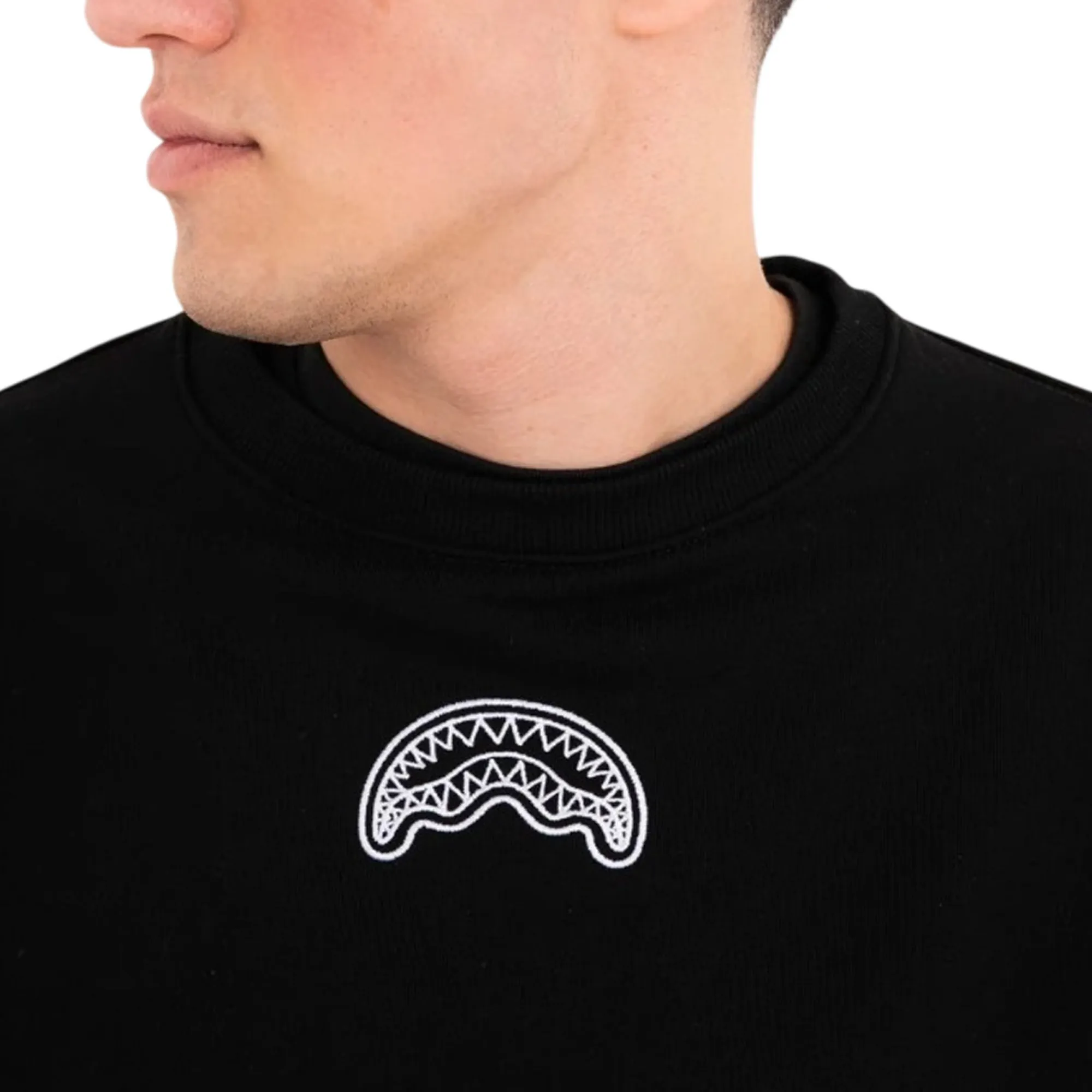 Sprayground B'All The Sprayground Regular Crewneck' Black Sp938Gblk 188822