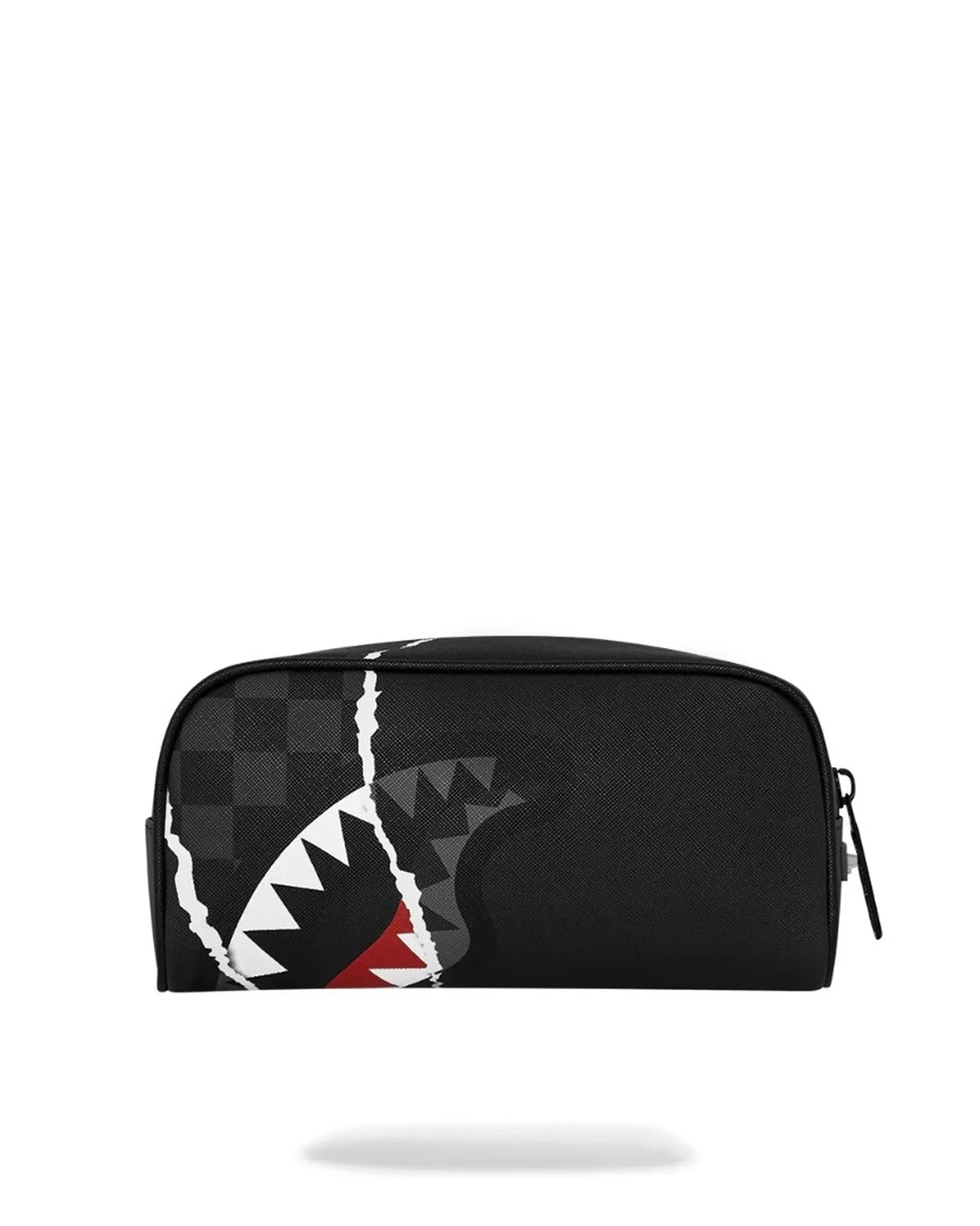 Sprayground B'Center Rip Revealing Gray Check Pouch' Black 910B9354Nsz 188764