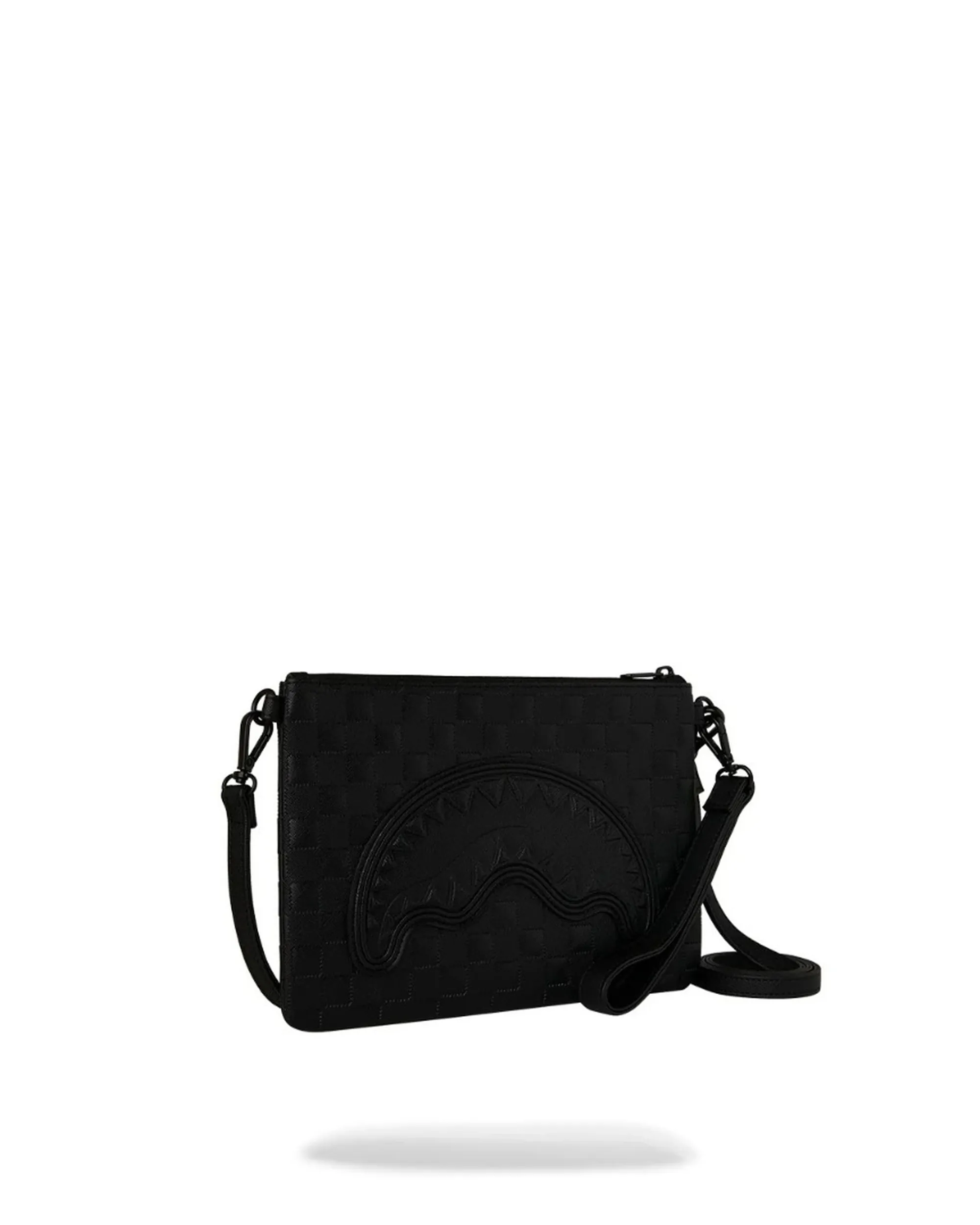 Sprayground B'Raised Check Crossover Clutch' Black 910B9508Nsz 188737