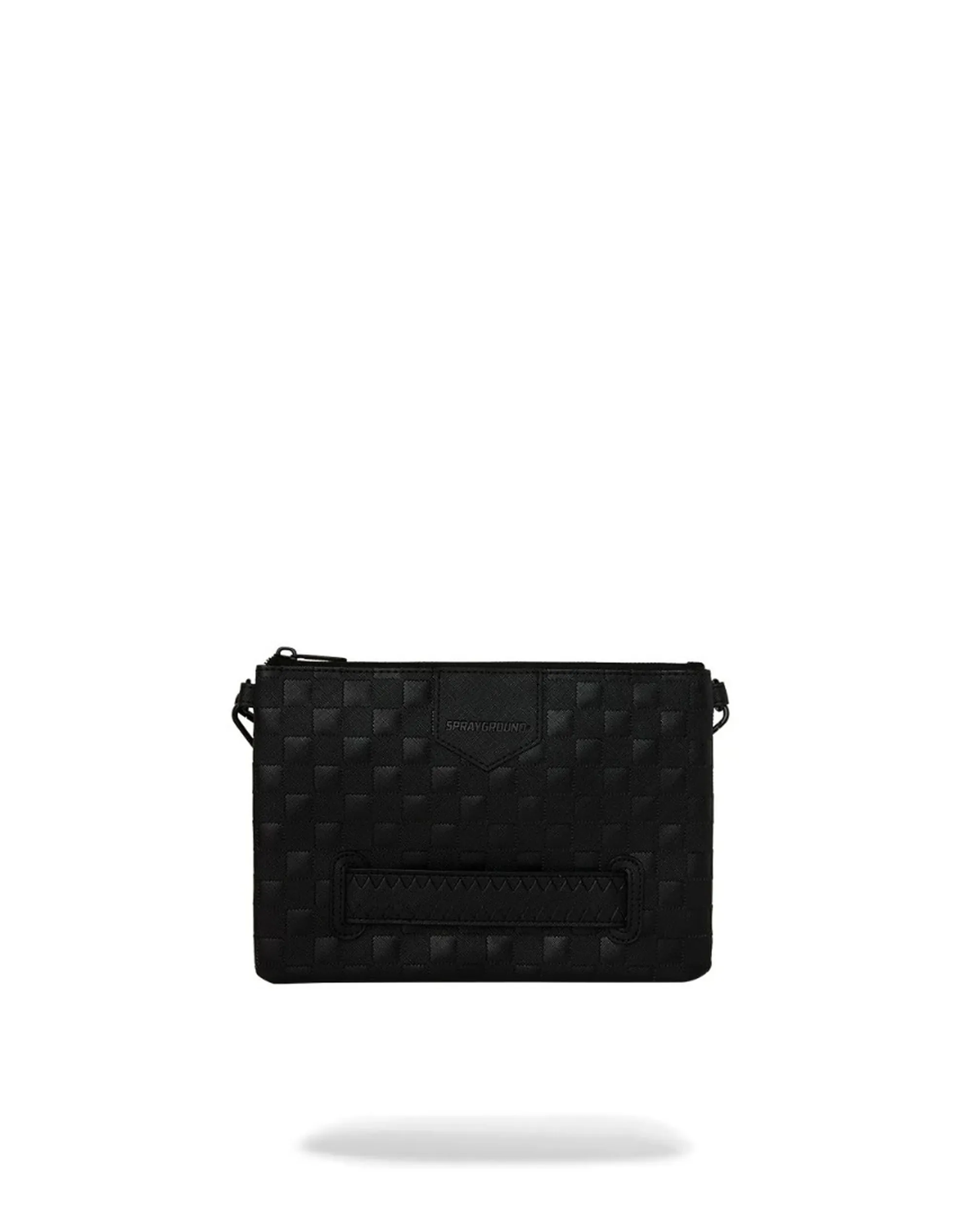 Sprayground B'Raised Check Crossover Clutch' Black 910B9508Nsz 188738