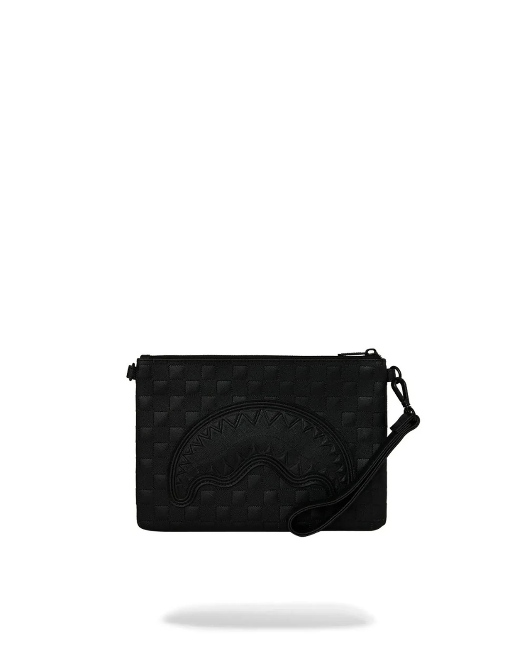Sprayground B'Raised Check Crossover Clutch' Black 910B9508Nsz 188739