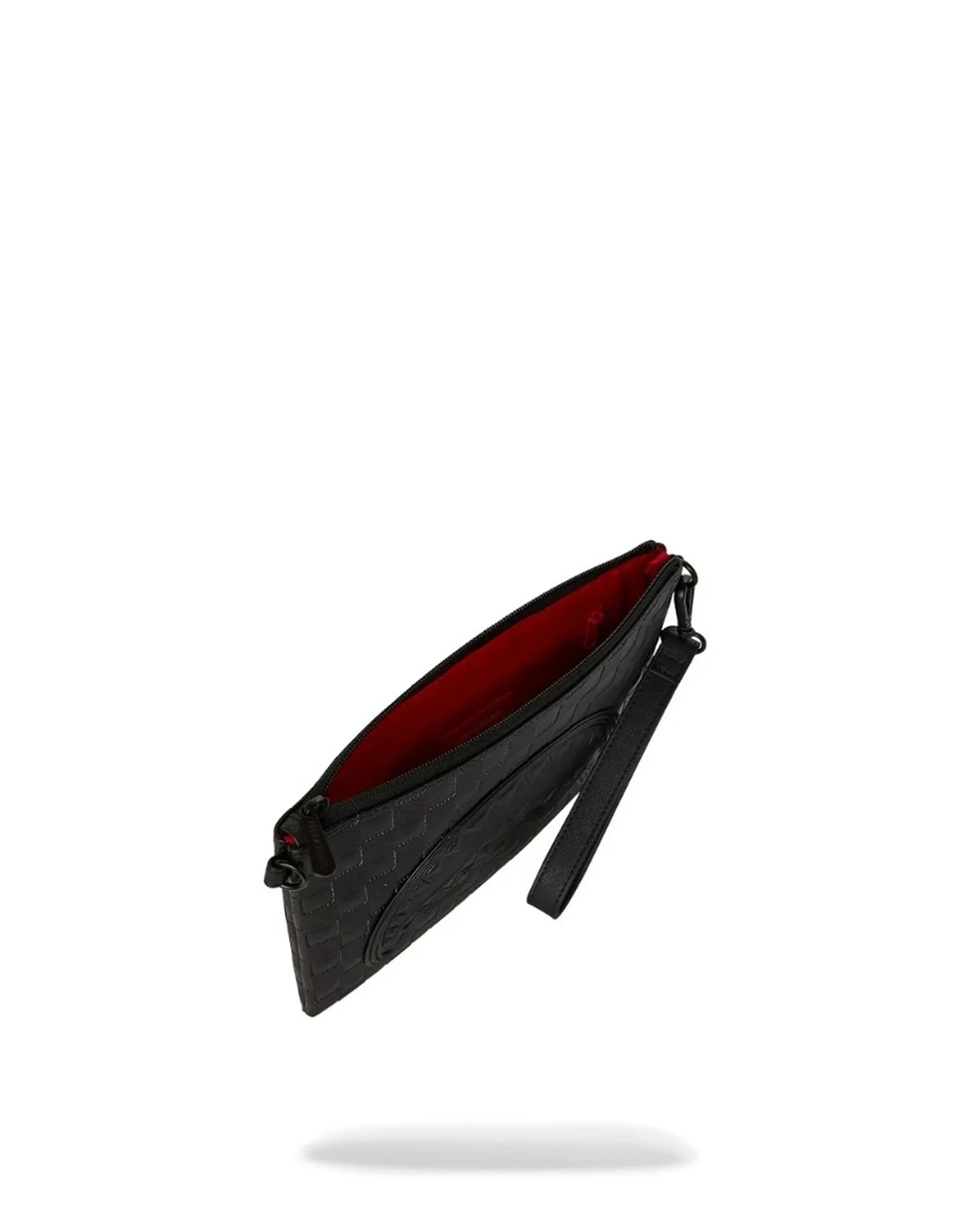 Sprayground B'Raised Check Crossover Clutch' Black 910B9508Nsz 188740