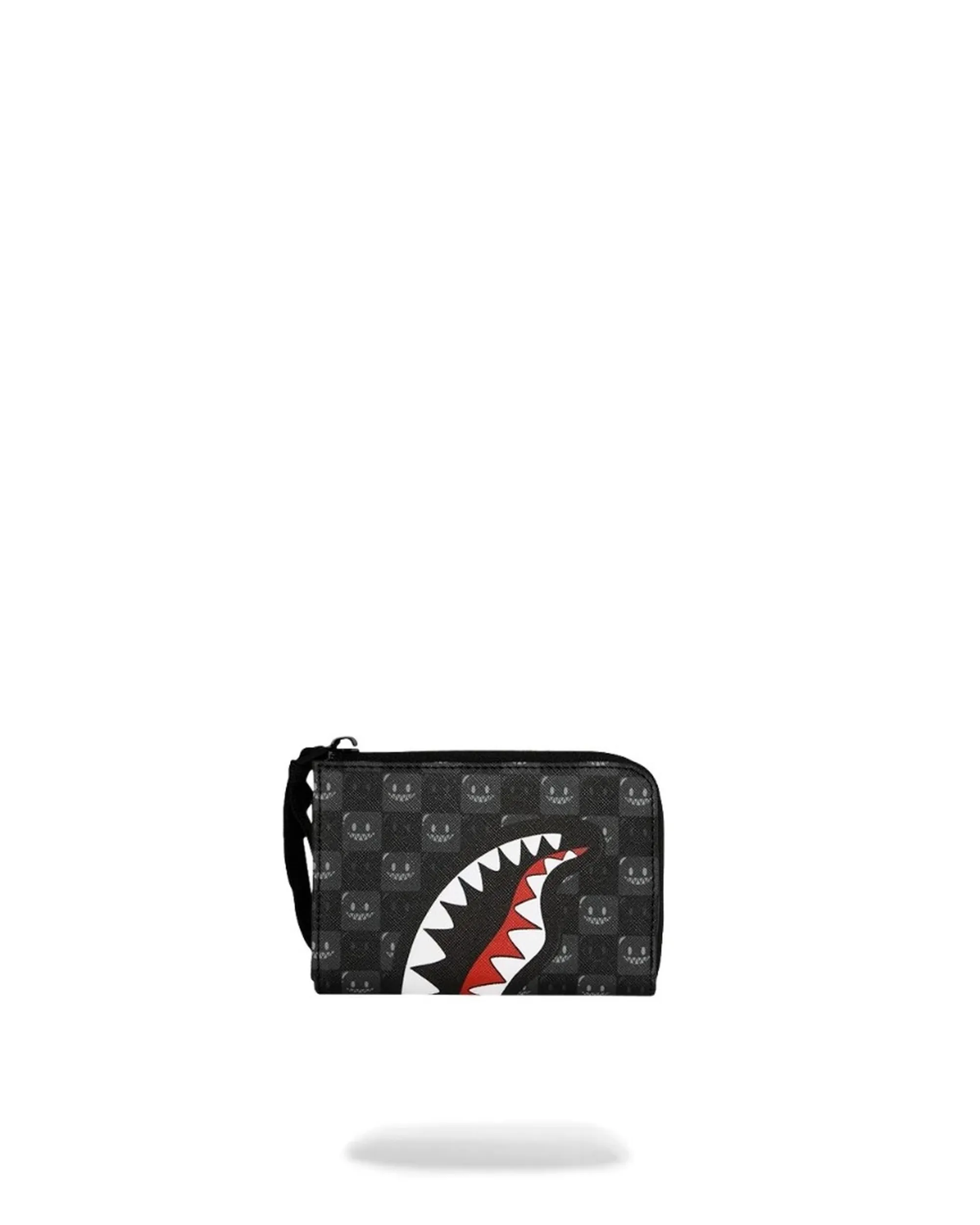 Sprayground B'Sharks In Paris Wtf Bubbly Black Check Wallet' Black 910W9315Nsz 188756