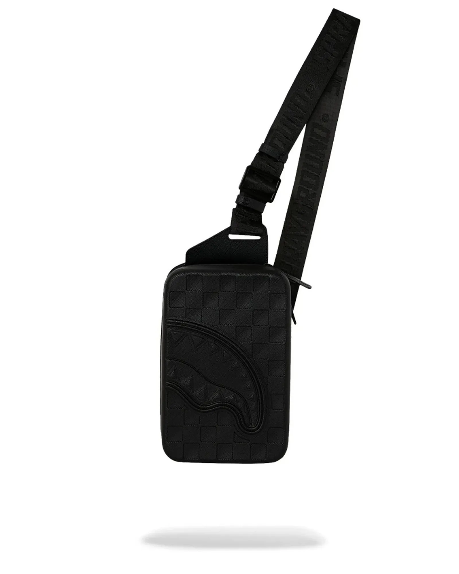 Sprayground Tracolla Raised Check Hard Nero 910B9557Nsz 188746