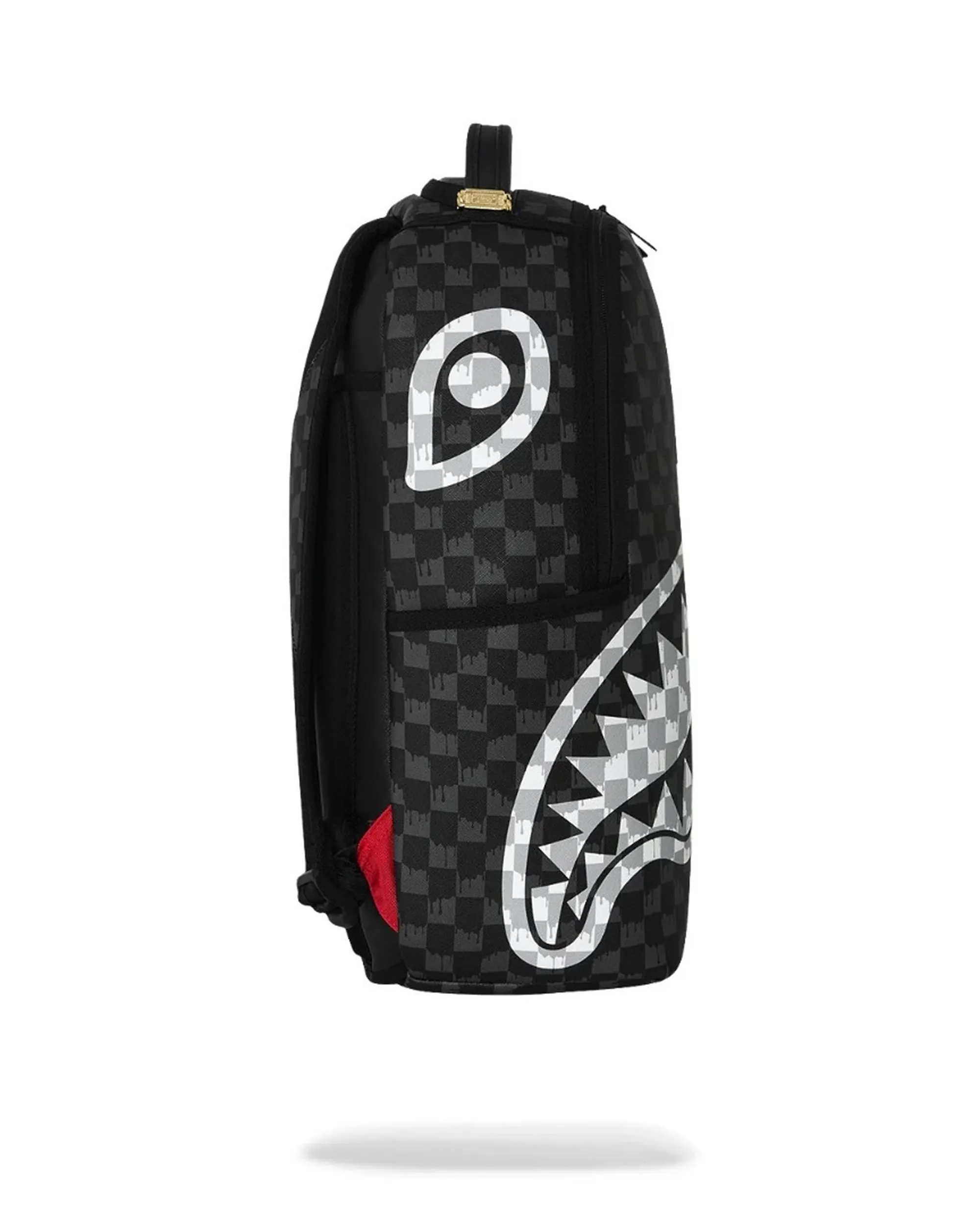Sprayground Zaino Black And White Drip Check Shark Nero 910B8553Nsz 186369