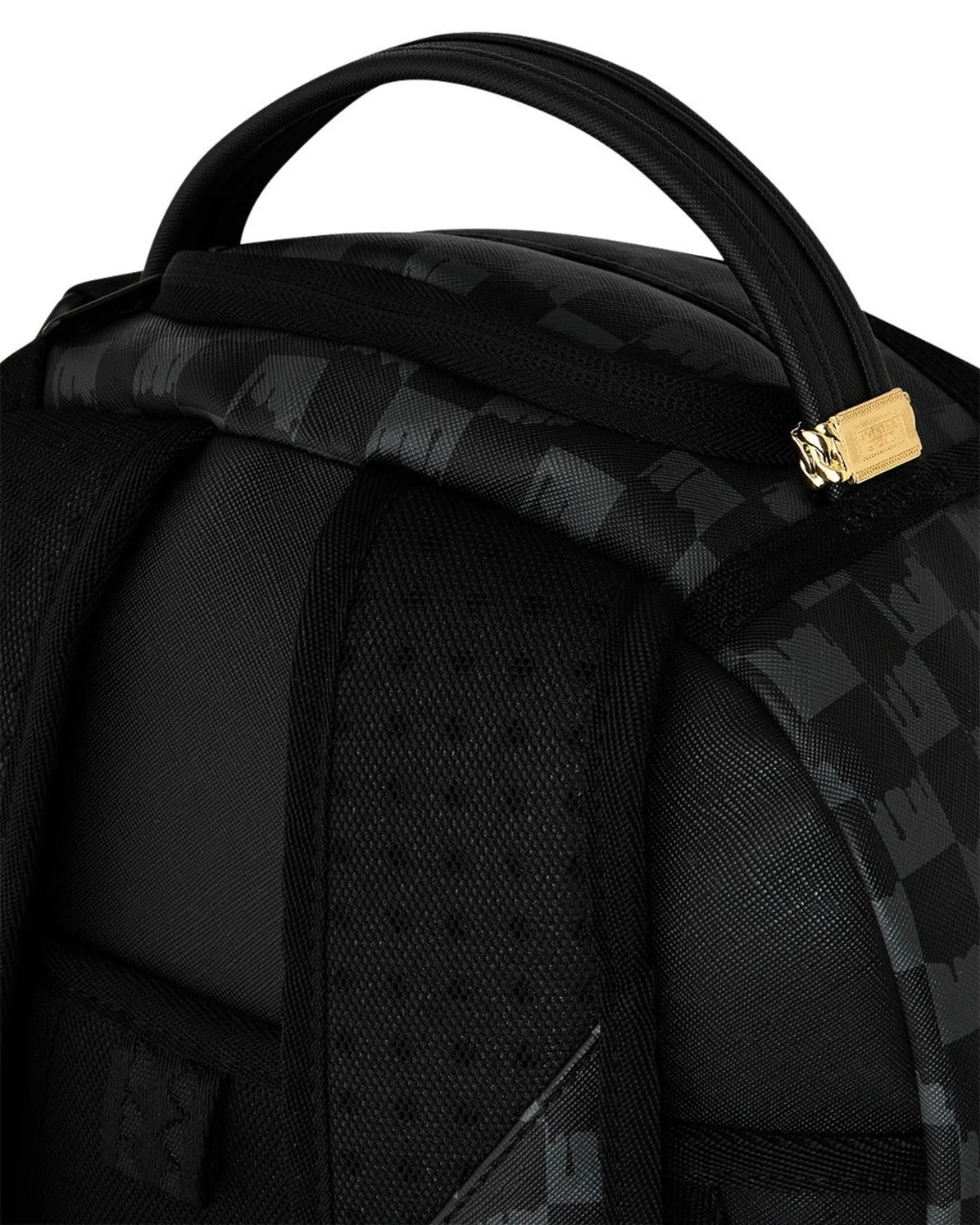 Sprayground Zaino Black And White Drip Check Shark Nero 910B8553Nsz 186373