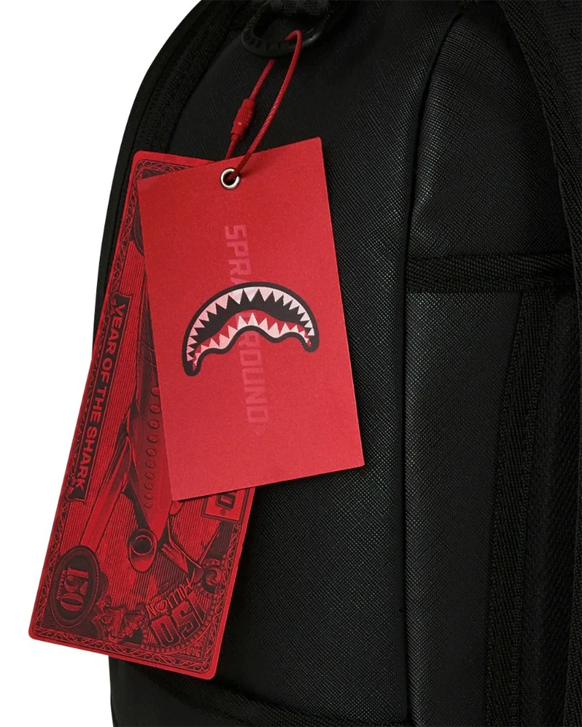 Sprayground Zaino Blacked Out Embossed Gold Tooth Nero 910B9325Nsz 186346