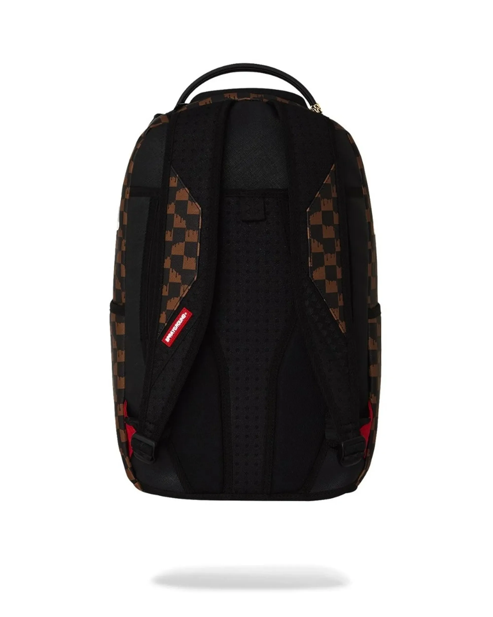 Sprayground Zaino Brown And Cream Drip Check Shark Marrone 910B8552Nsz 186363