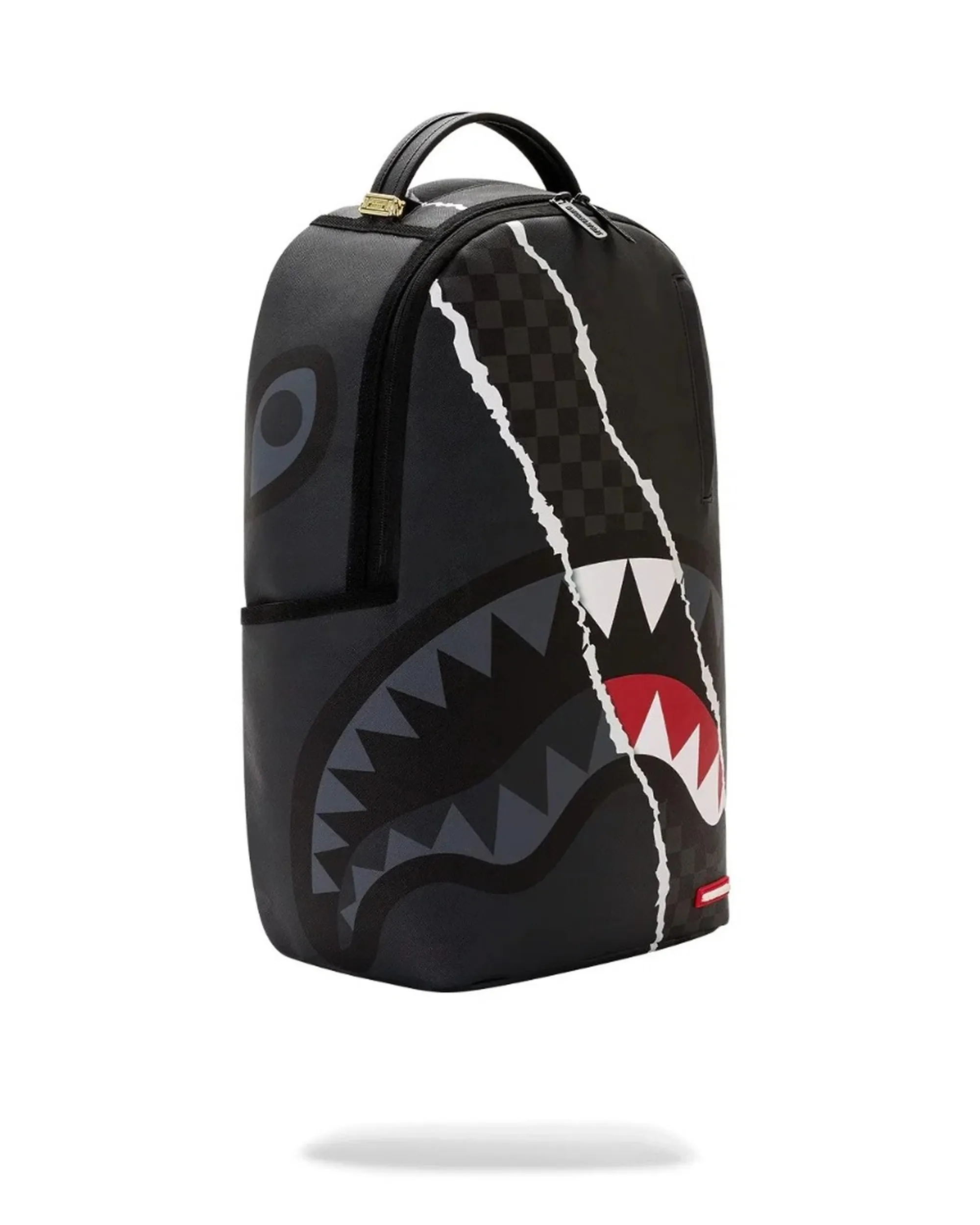 Sprayground Zaino Center Rip Revealing Gray Check Nero 910B8502Nsz 186326