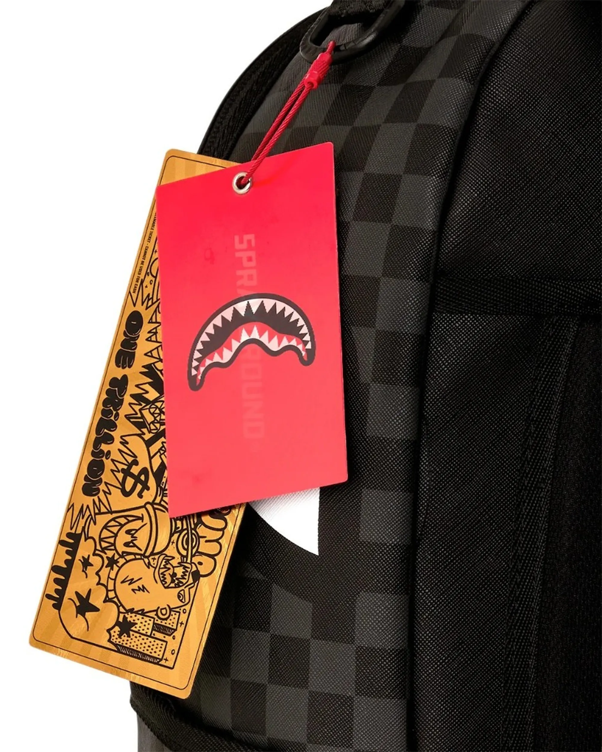 Sprayground B'Looney Carrot Stash Backpack' Black 910B9177Nsz 188245