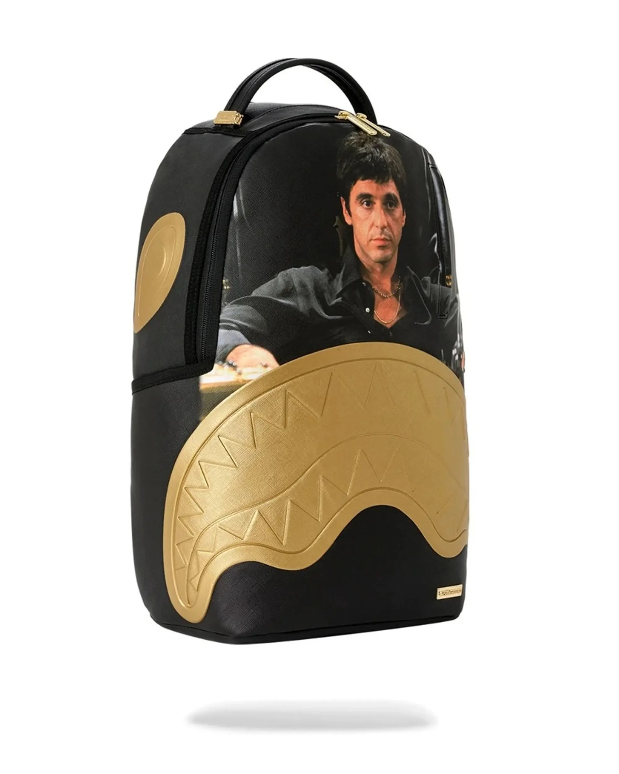 Sprayground Zaino Scarface Gold Embossed Nero 910B9555Nsz 186355