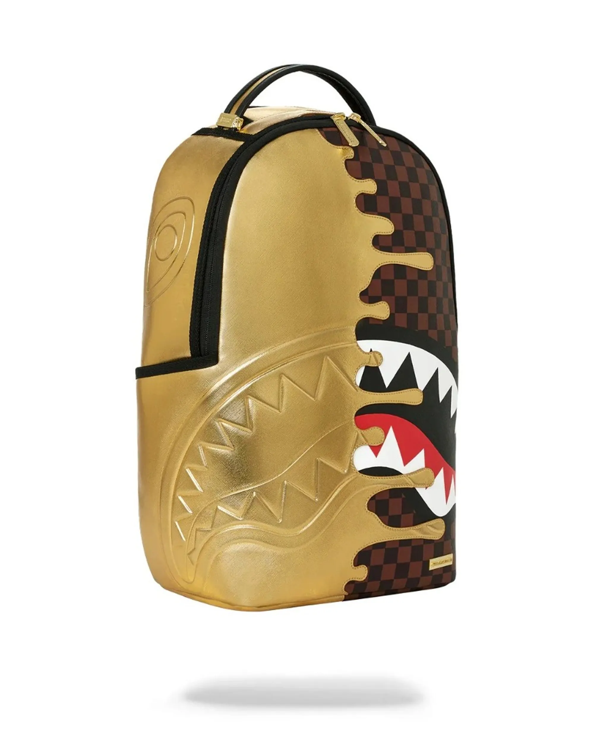 Sprayground Zaino Sharks In Paris Gold Drip Marrone 910B9250Nsz 186332