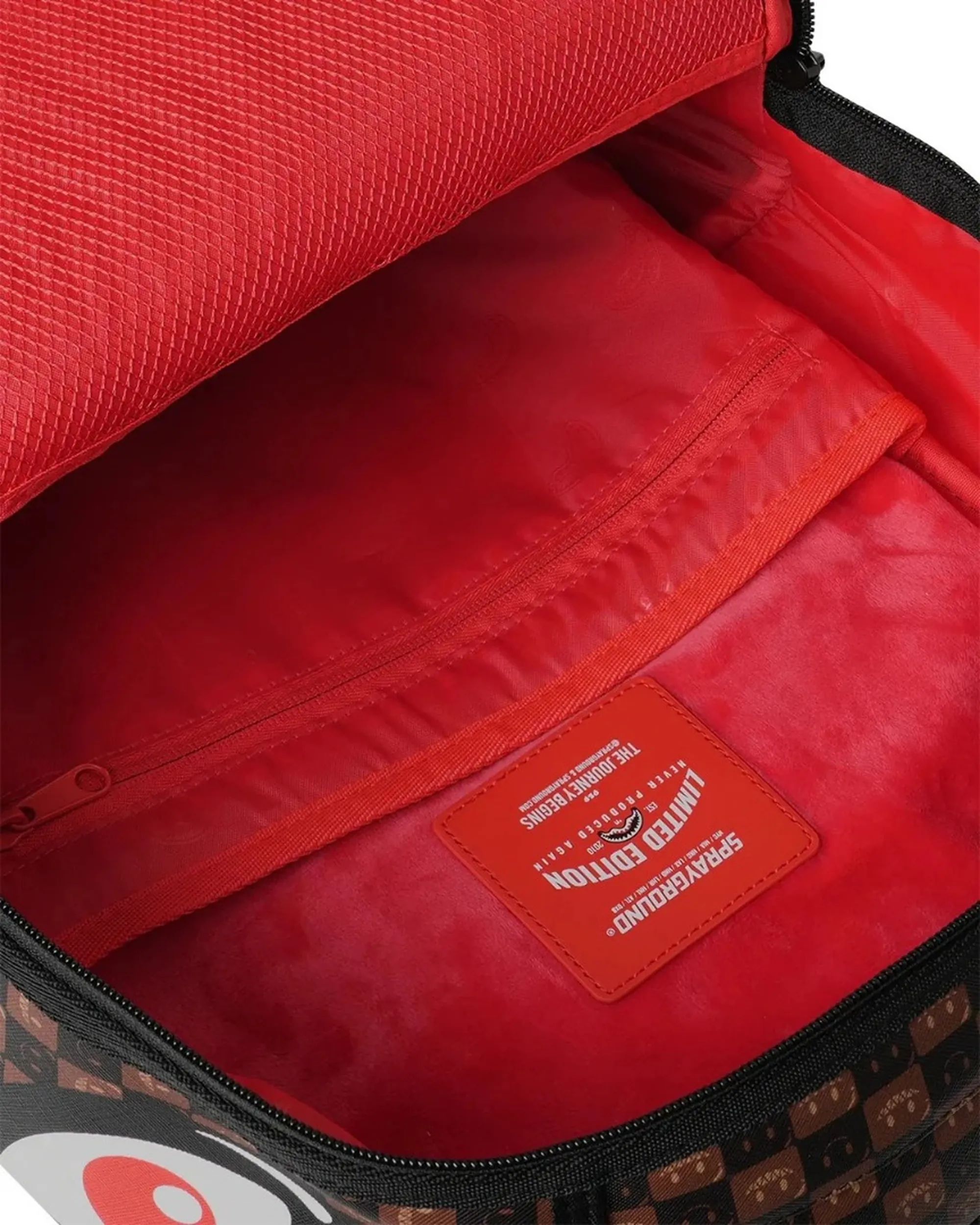 Sprayground B'Zaino Sharks In Paris Wtf Bubble Brown Check' Brown 910B8634Nsz 188226