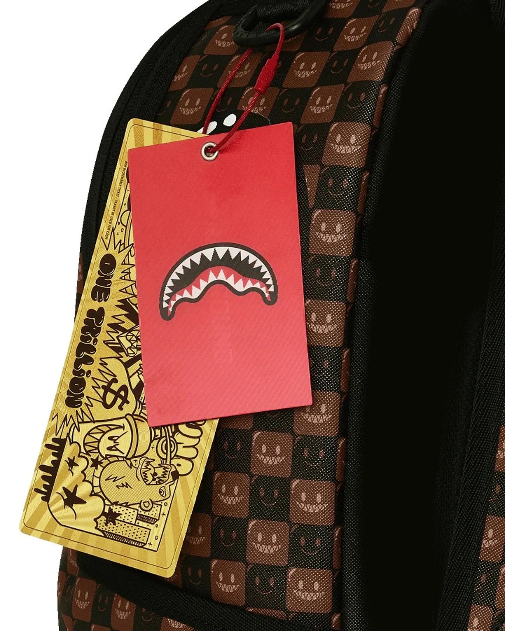 Sprayground B'Zaino Sharks In Paris Wtf Bubble Brown Check' Brown 910B8634Nsz 188227