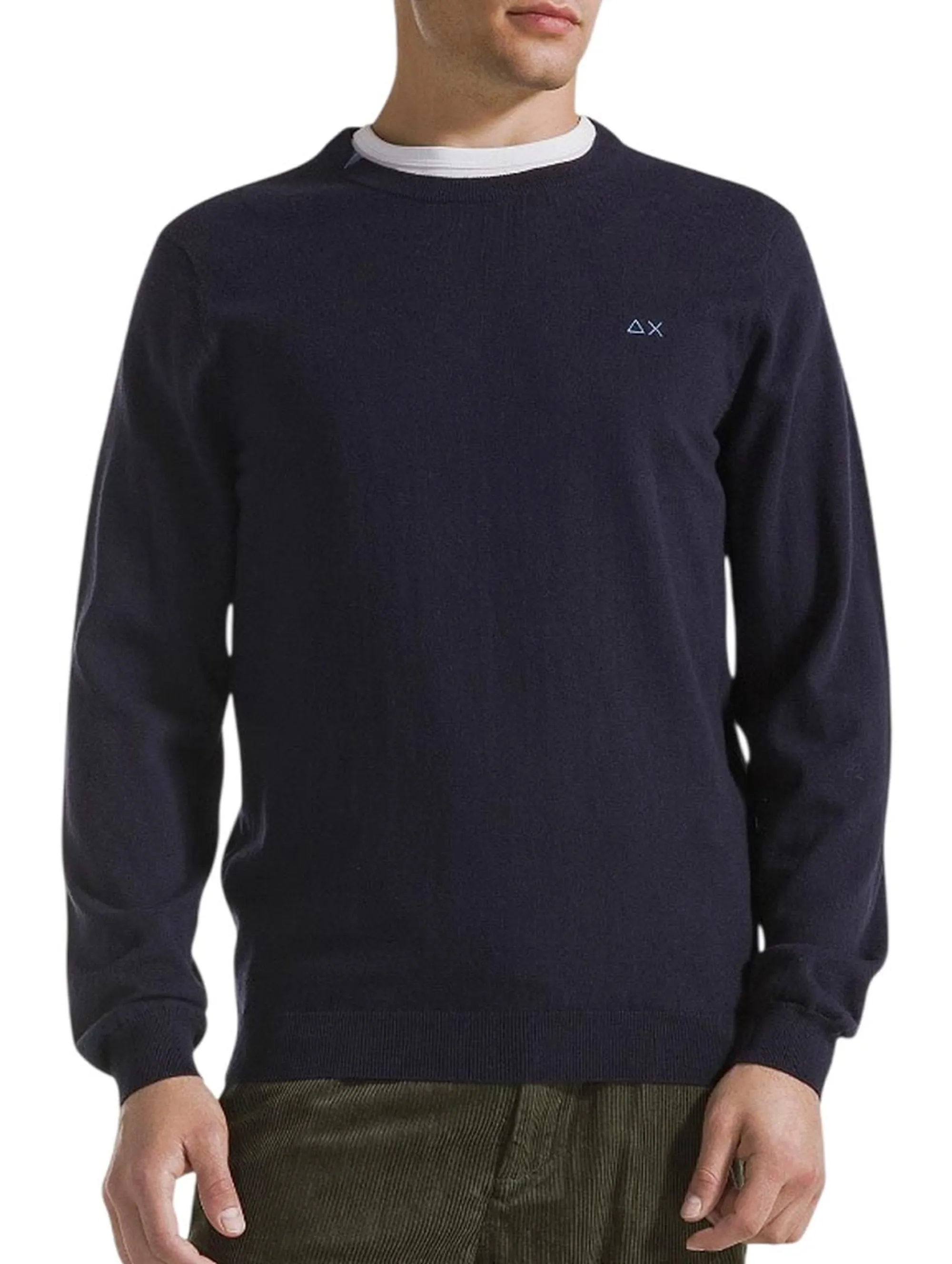 Sun 68 Maglia Basic Blu K46101 201886