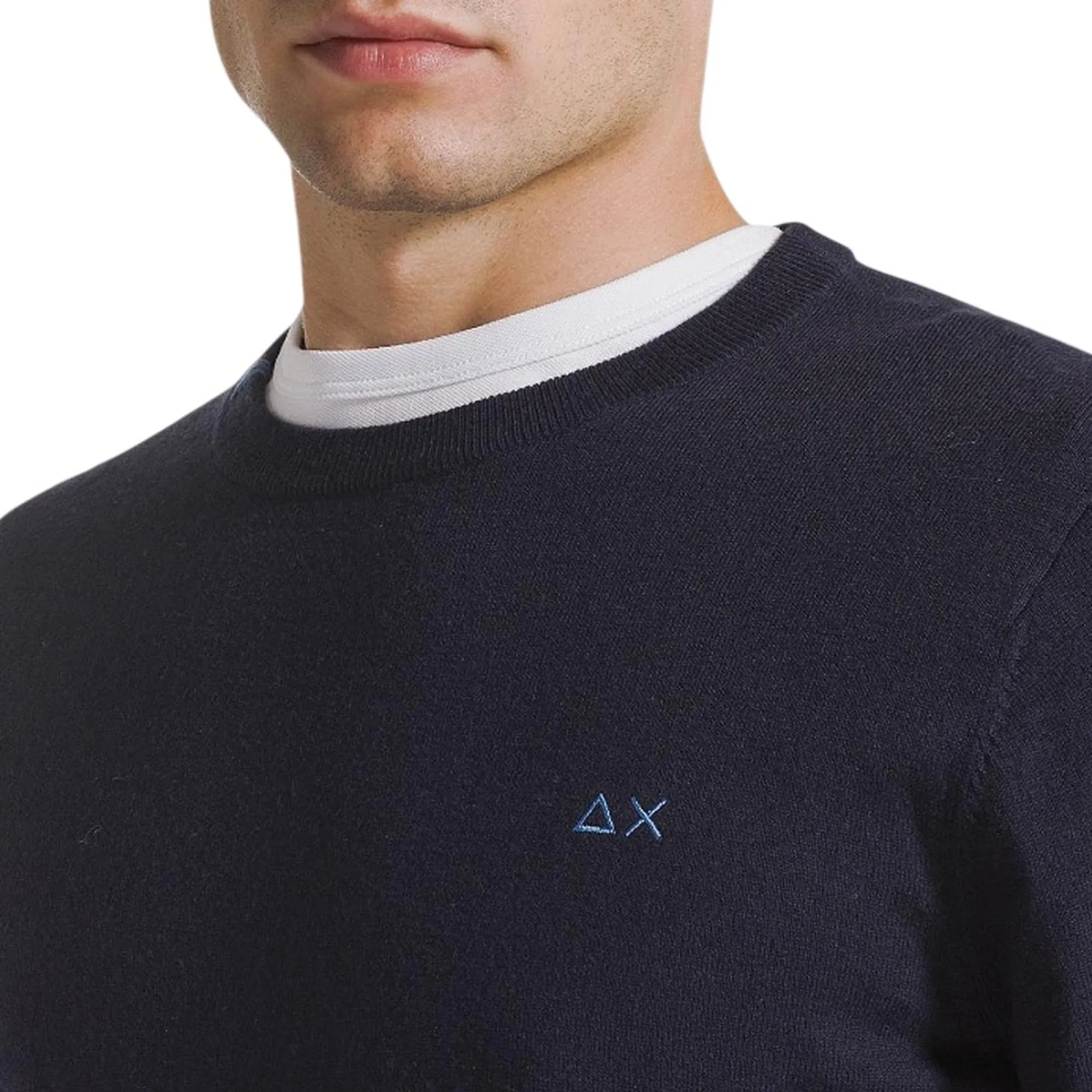 Sun 68 B'Basic Sweater' Blu K46101 201889