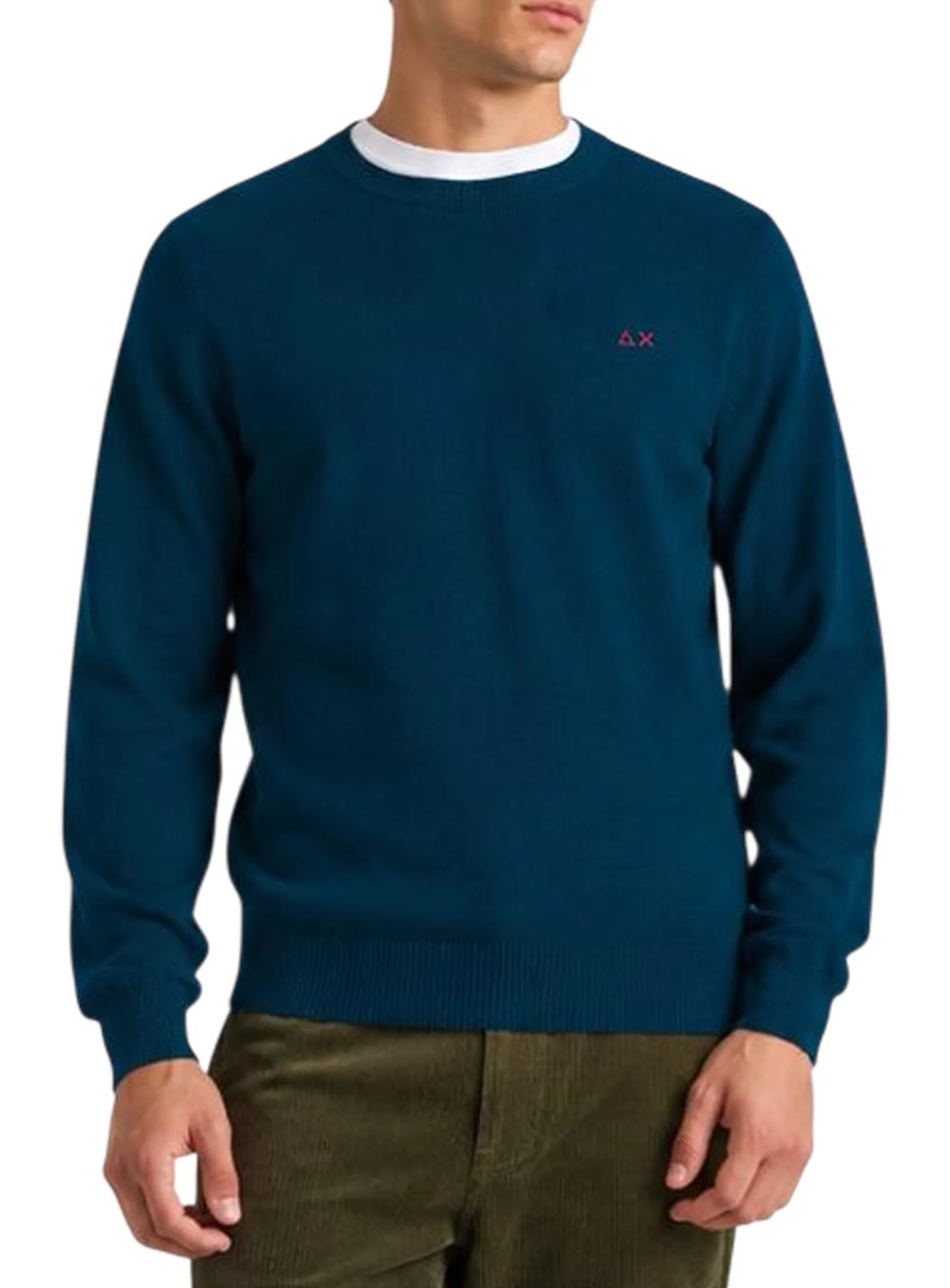 Sun 68 Maglia Basic Petrolio K46101 201890