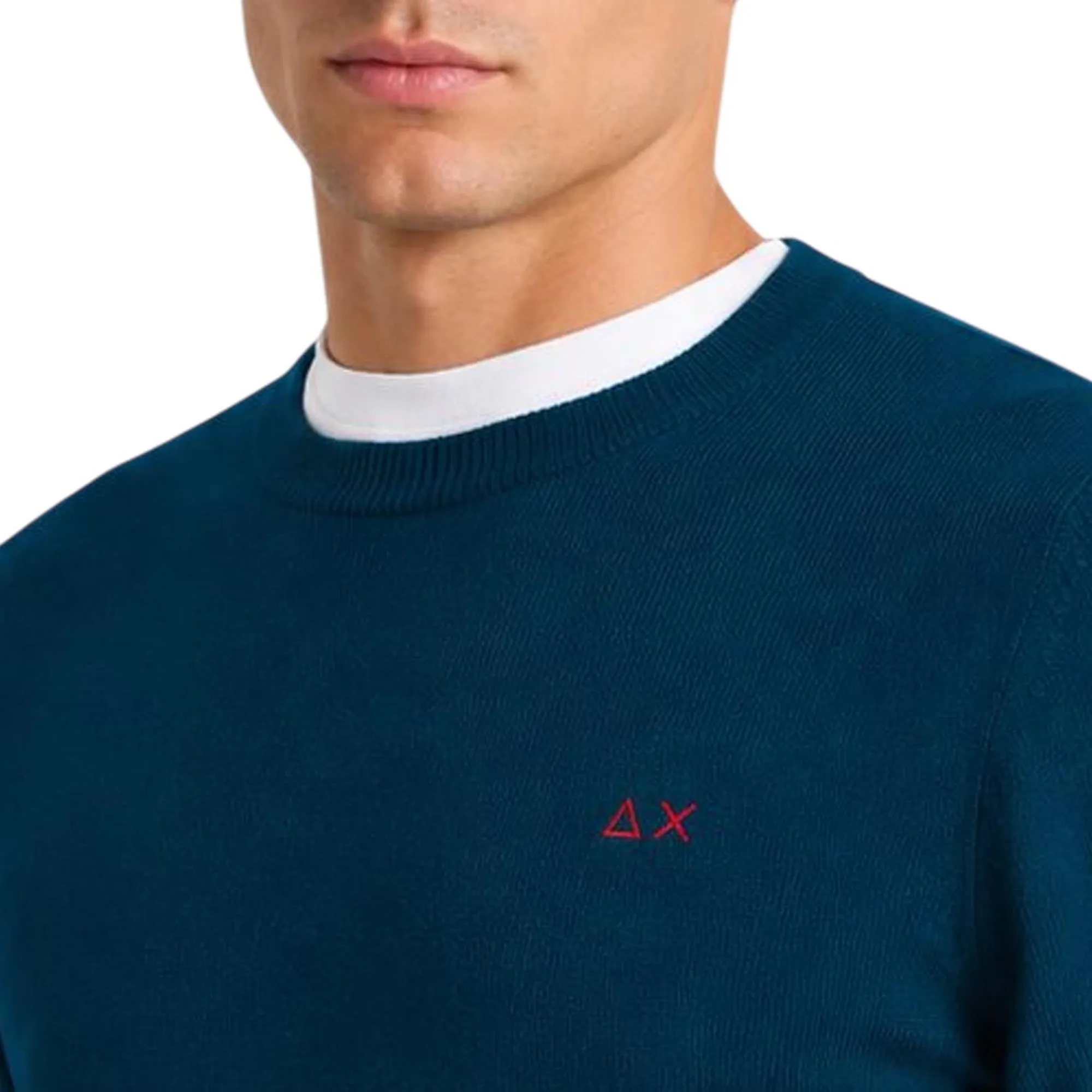 Sun 68 Maglia Basic Petrolio K46101 201893