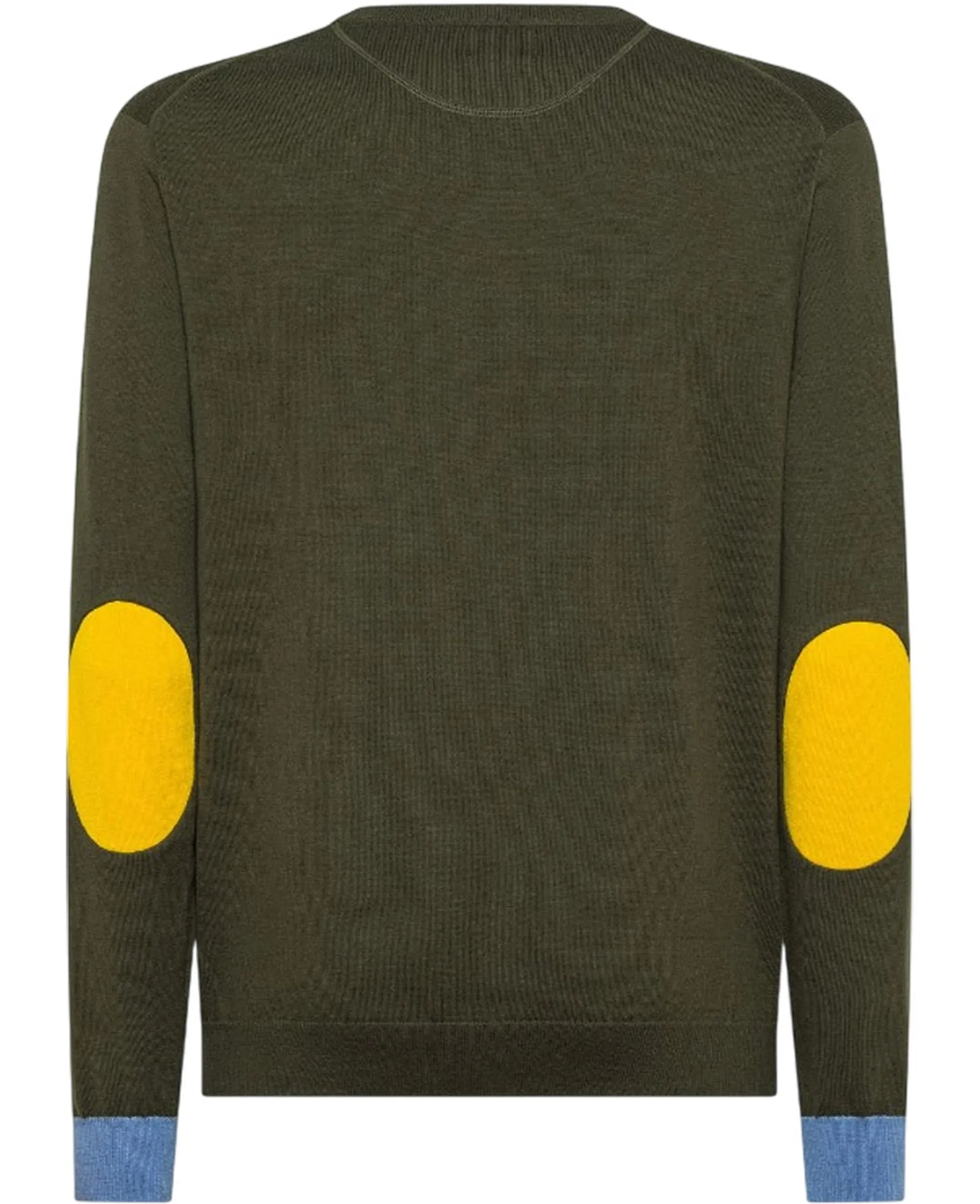 Sun 68 Maglia Elbow Contrast Militare K45143 167808