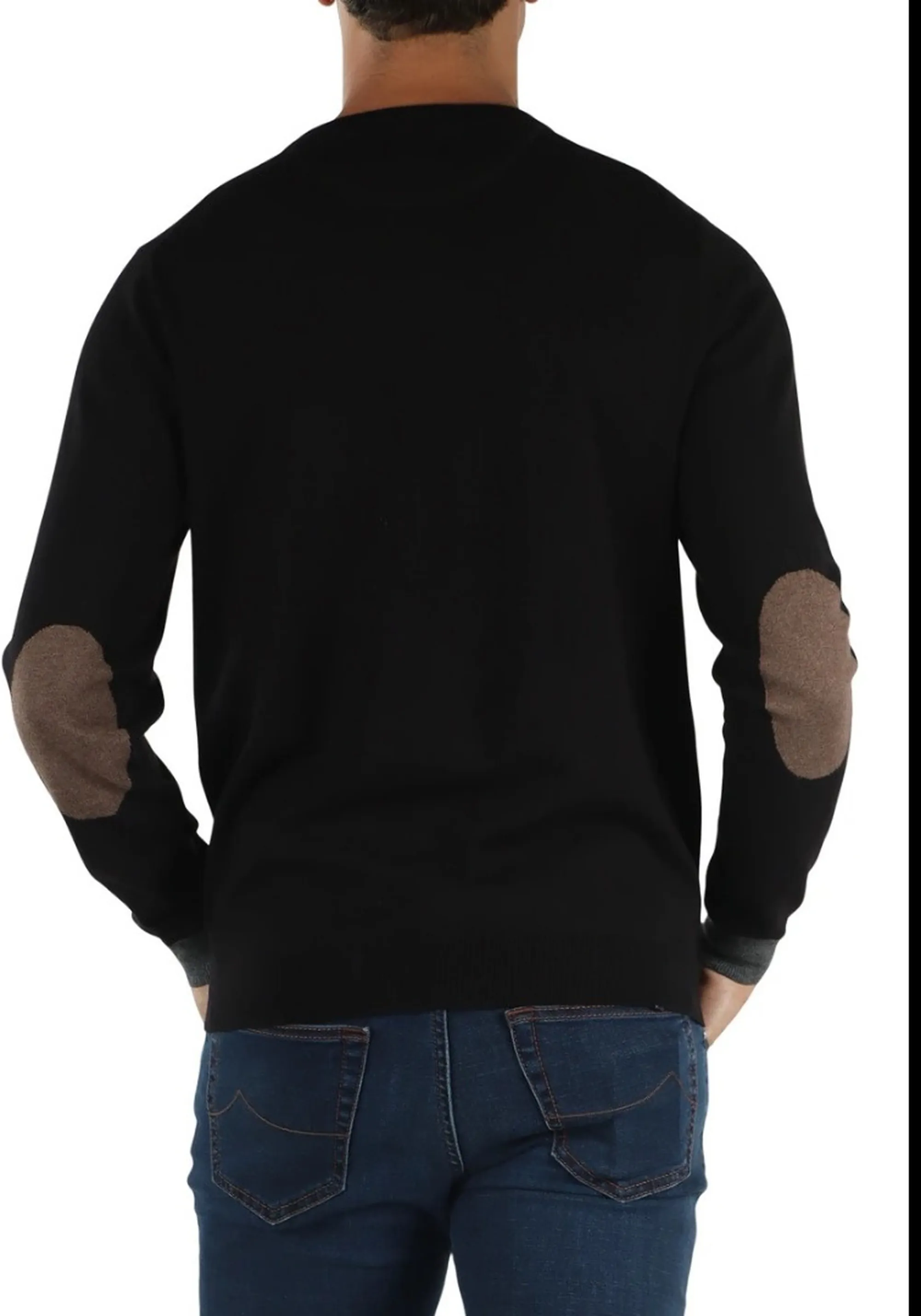 Sun 68 B'Elbow Contrast Jersey' Black K46160 196035