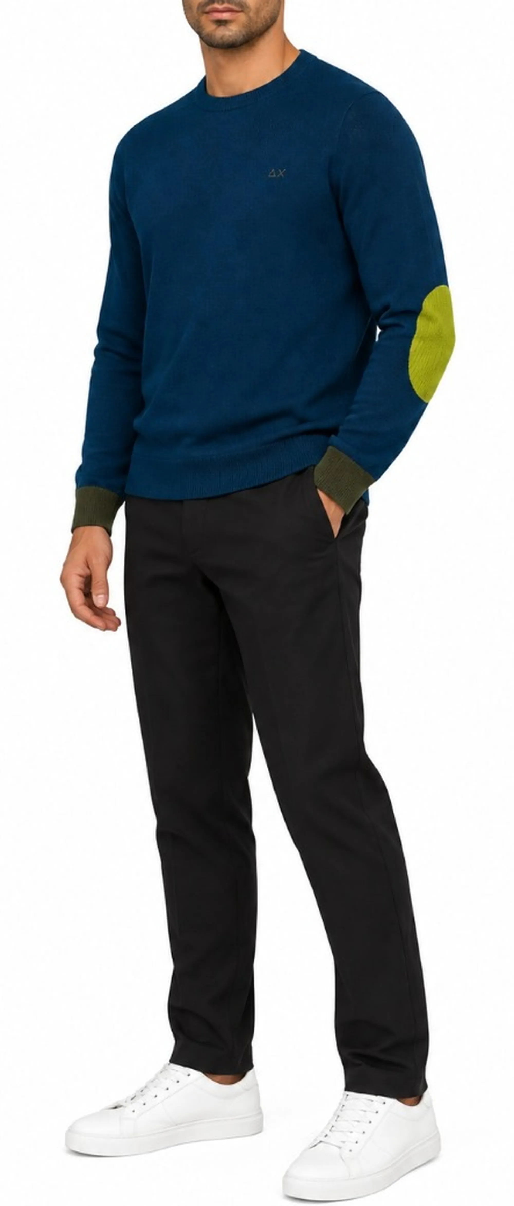 Sun 68 B'Elbow Contrast Jersey' Petrolium K45143 198916