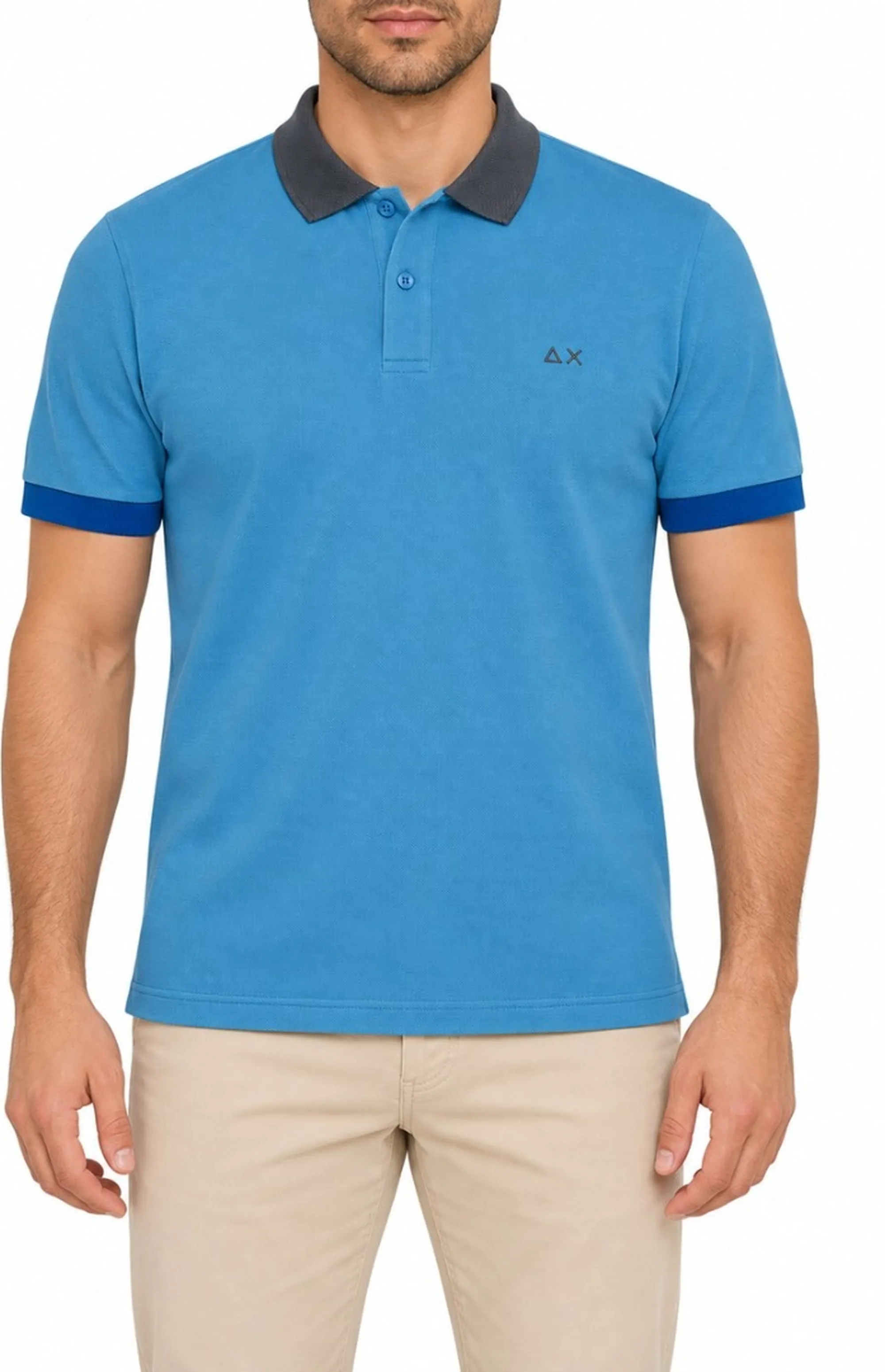 Sun 68 B'Polo 3 Color Way S/S' Married A35116 199644
