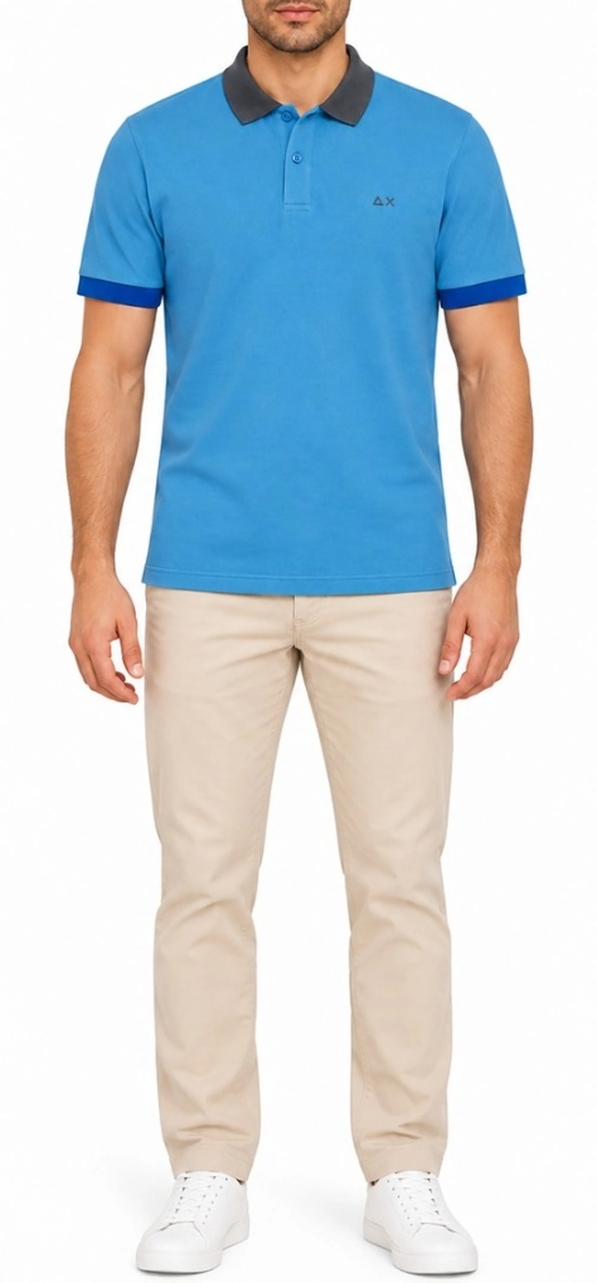 Sun 68 B'Polo 3 Color Way S/S' Married A35116 199645