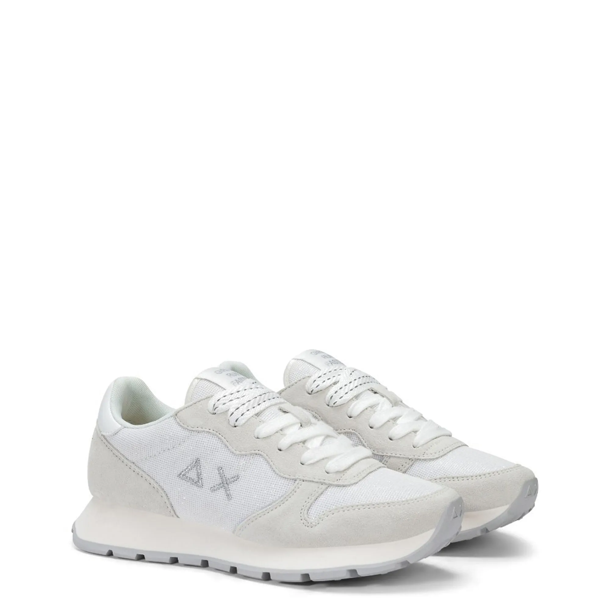 Sun 68 Sneakers Ally Glitter Textile Bianco Z36203 175550