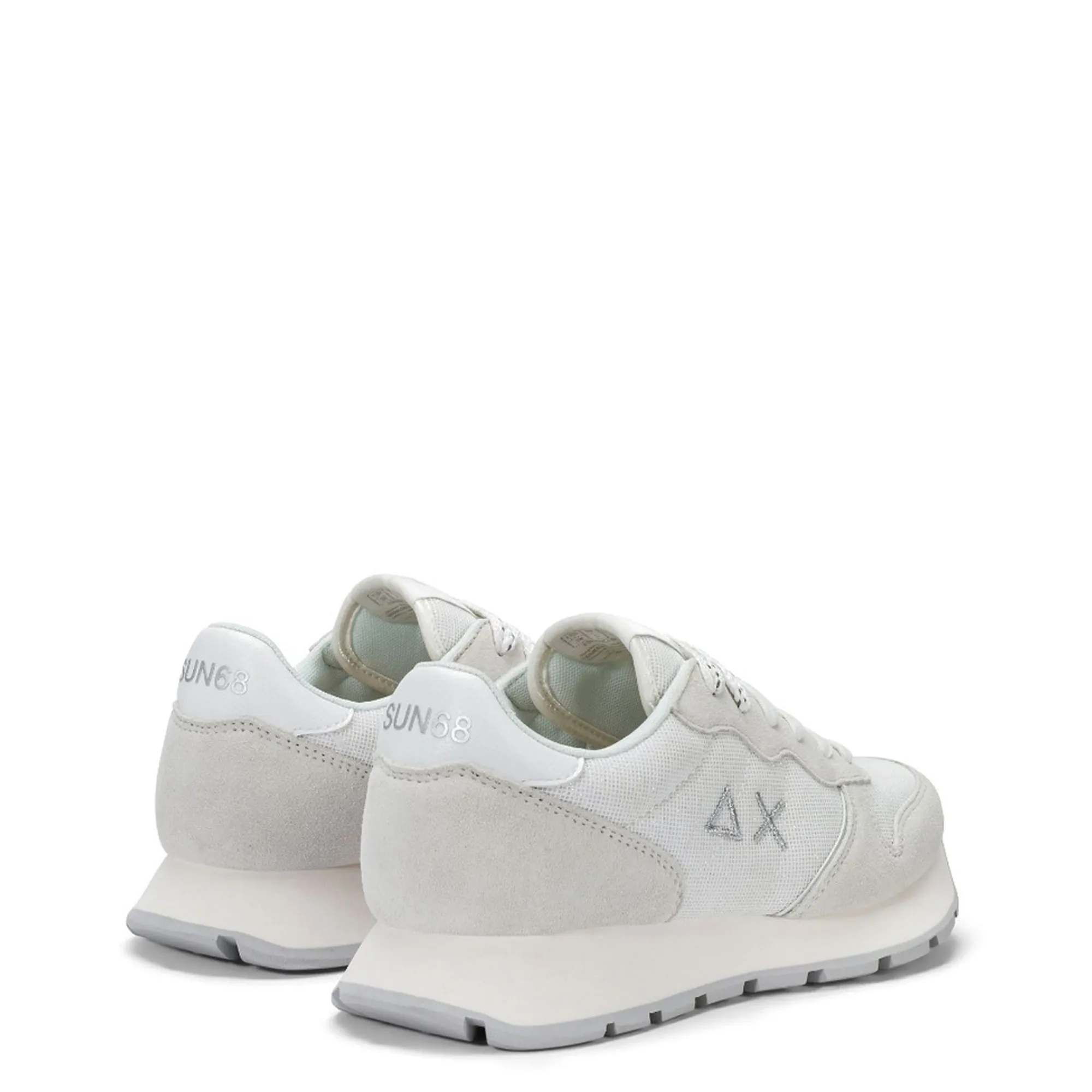 Sun 68 Sneakers Ally Glitter Textile Bianco Z36203 175551