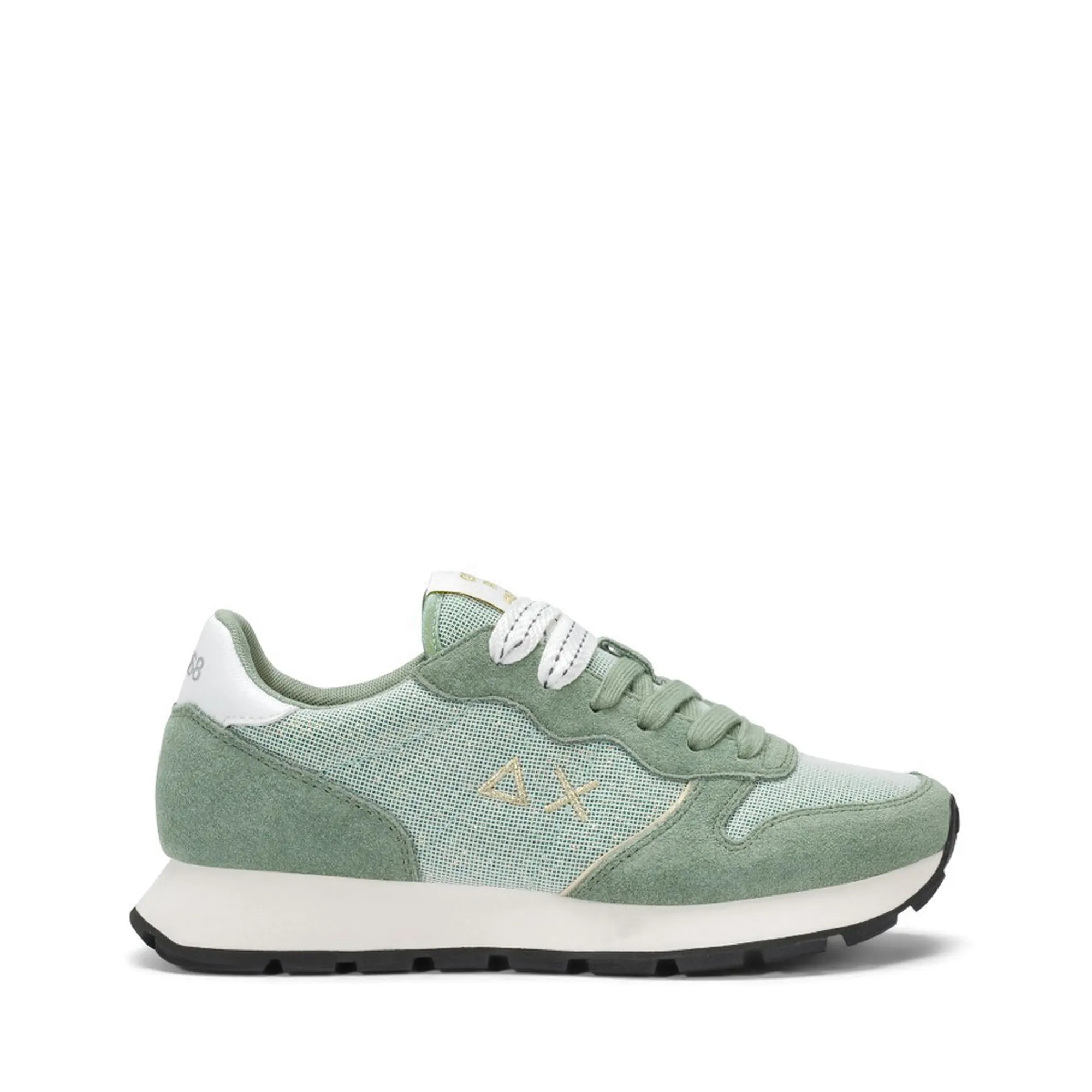 Sun 68 Sneakers Ally Glitter Textile Verde Salvia Z36203 175547