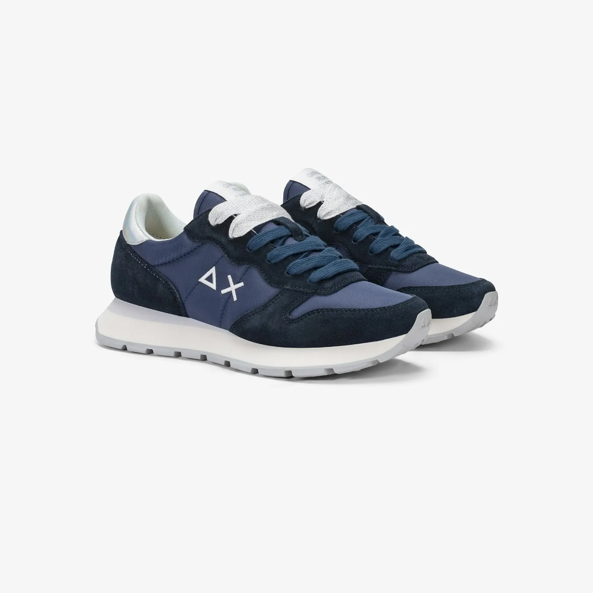 Sun 68 B'Sneakers Ally Gold Silver' Blu Z36202 175494