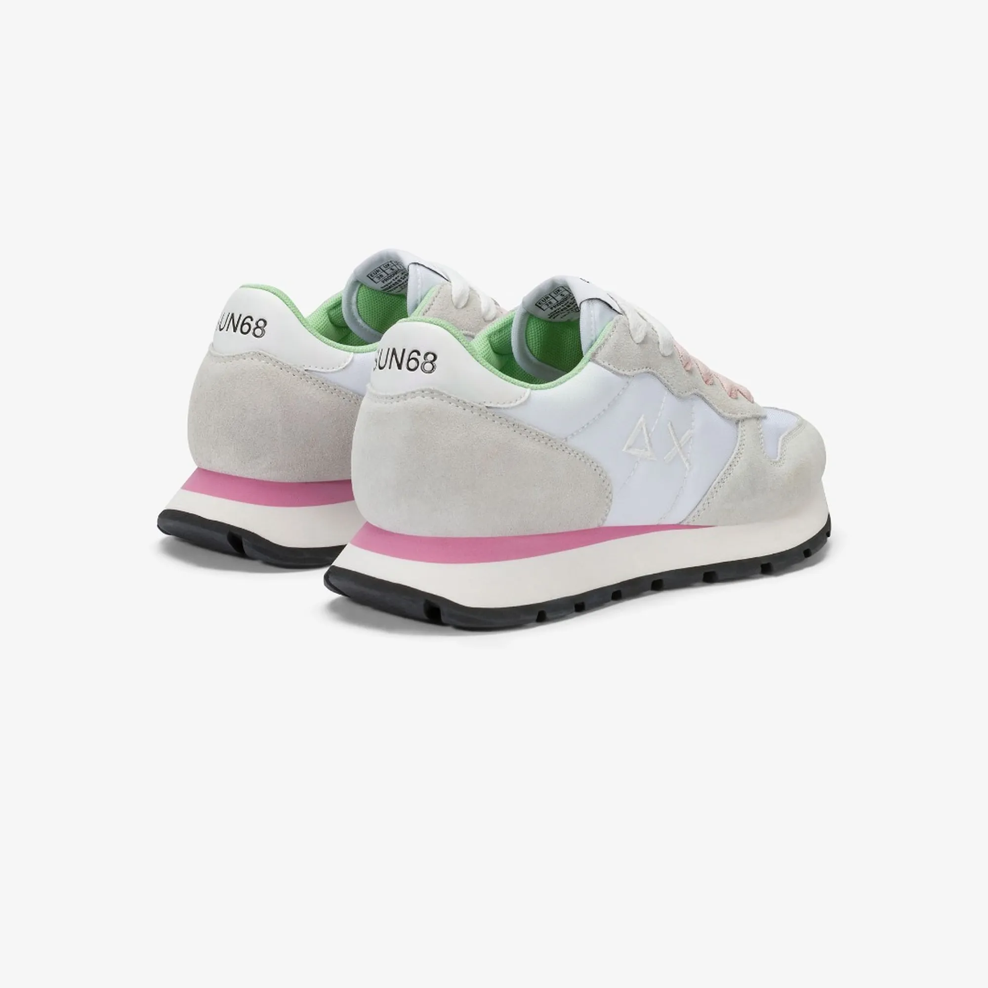 Sun 68 B'Sneakers Ally Solid' White Z36201 175491