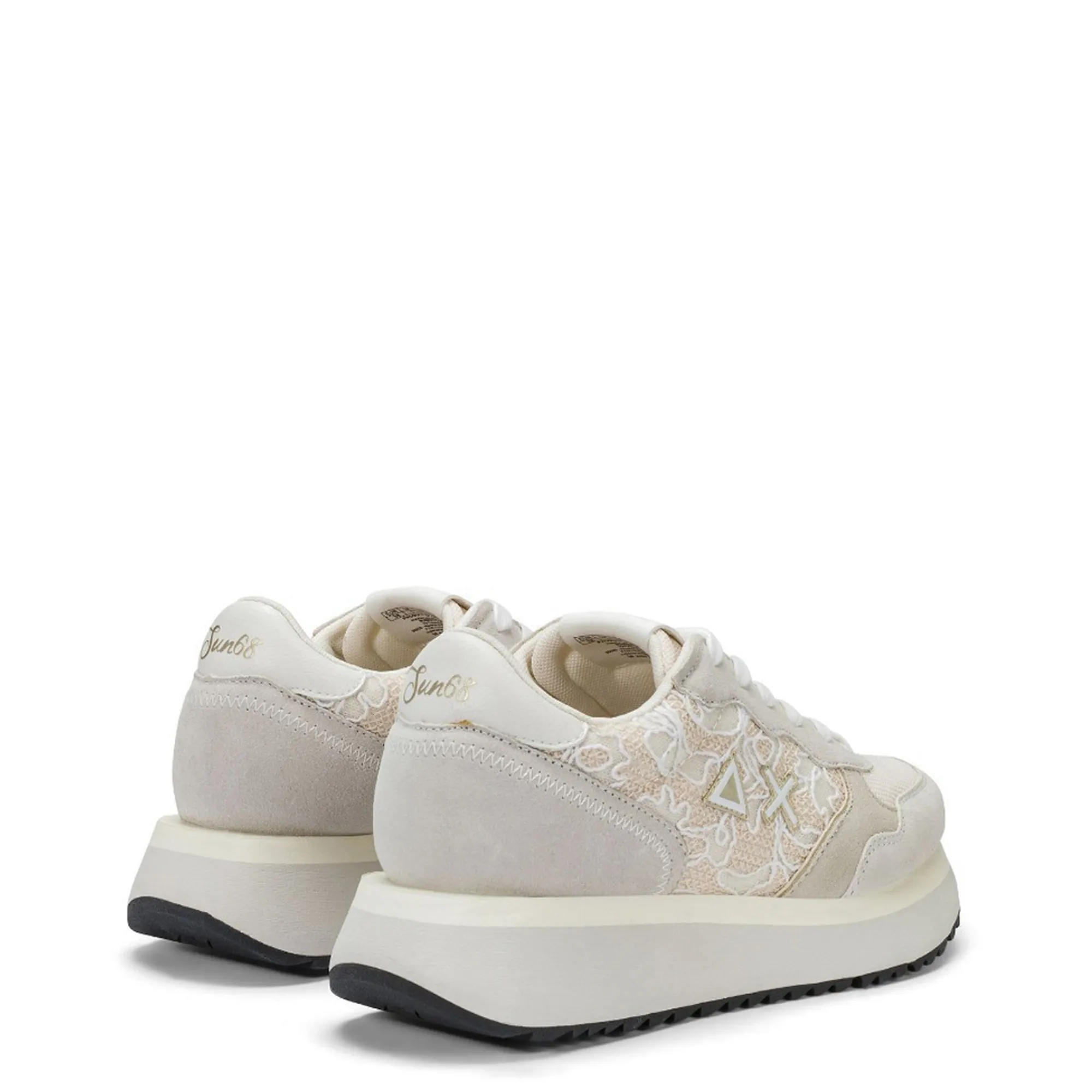 Sun 68 Sneakers Big Ally Flower Mesh Bianco Z36211 175526