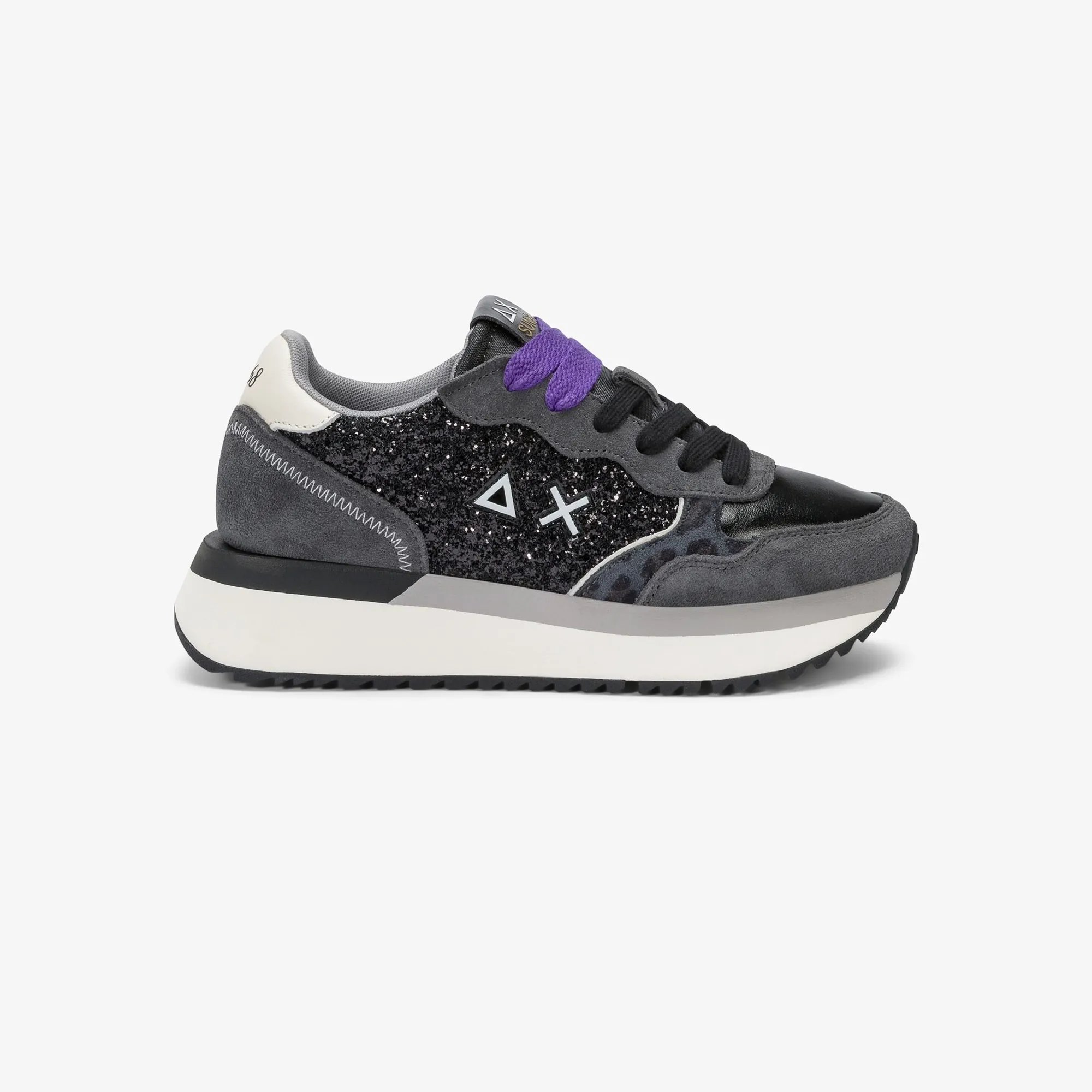 Sun 68 Sneakers Big Ally Glitter Nero Z45212 155511