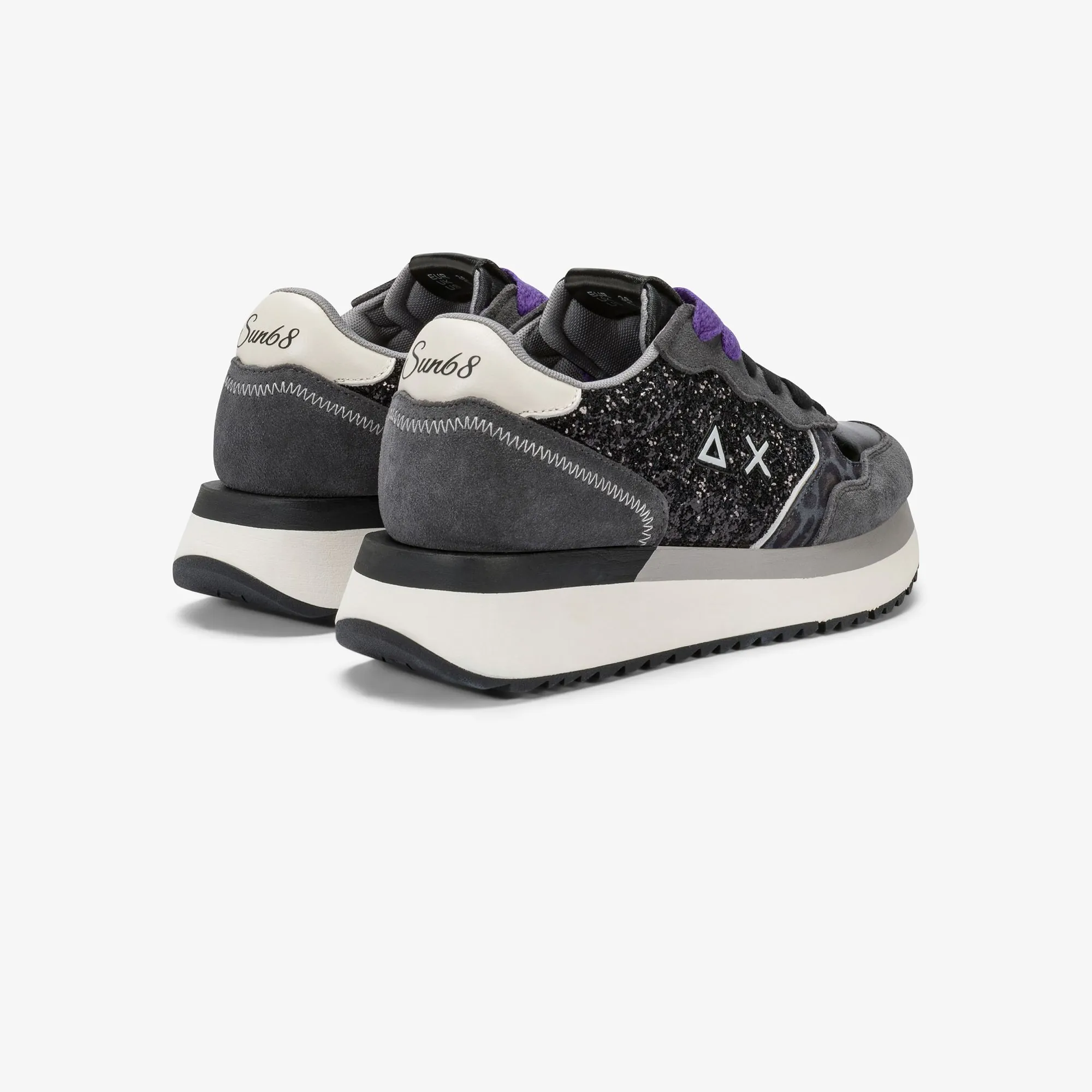 Sun 68 Sneakers Big Ally Glitter Nero Z45212 155513
